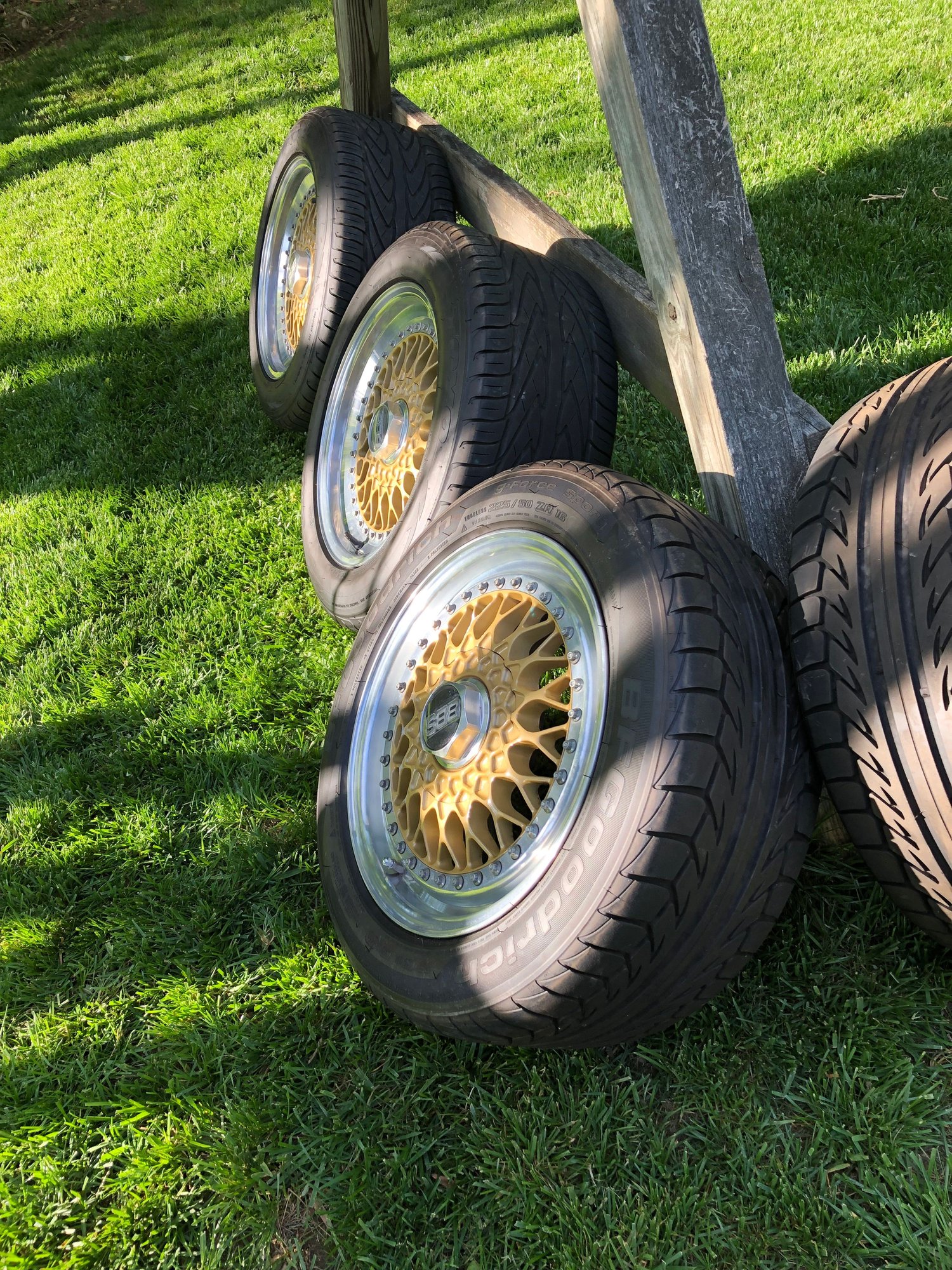 Wheels and Tires/Axles - BBS RS 2x RS017 16x8 ET62 and 2x RS018 16x9 ET36 with tires. 1982 vintage - Used - 1979 to 2000 Porsche 911 - 1979 to 1995 Porsche 928 - Winston-Salem, NC 27106, United States