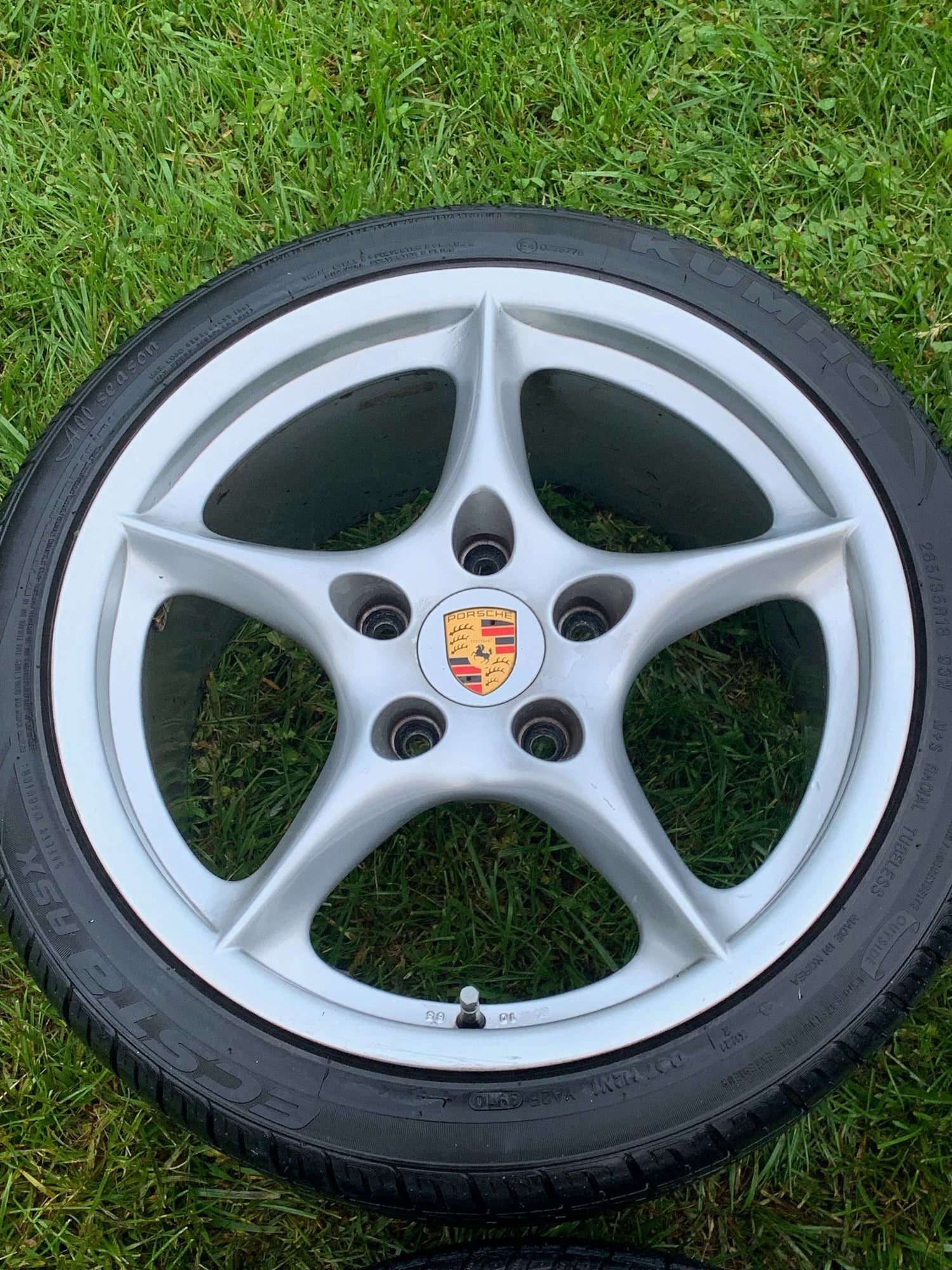 Wheels and Tires/Axles - MY02 18x8/10 - Used - 1999 to 2017 Porsche 911 - West Chester, PA 19380, United States