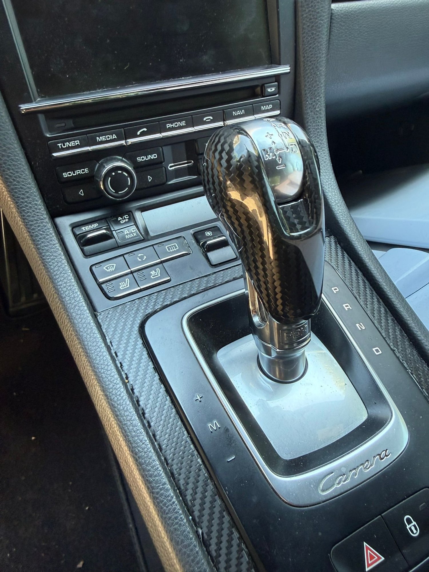 2013 Porsche 911 - Carbon Fiber Shift Knob - Accessories - $100 - Charlotte, NC 28205, United States