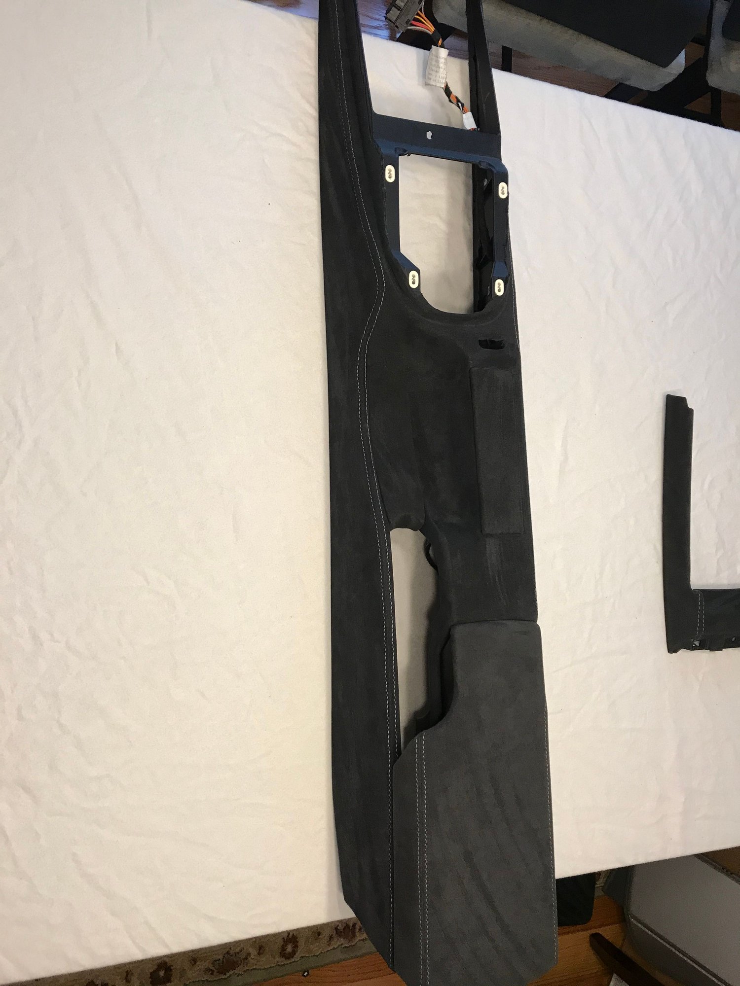 2009 Porsche Cayman - 987/997 Coupe Alcantara Center Console with Grey Stitching (w/ armrest lid) - Interior/Upholstery - $700 - Plymouth, Ma, MA 02360, United States