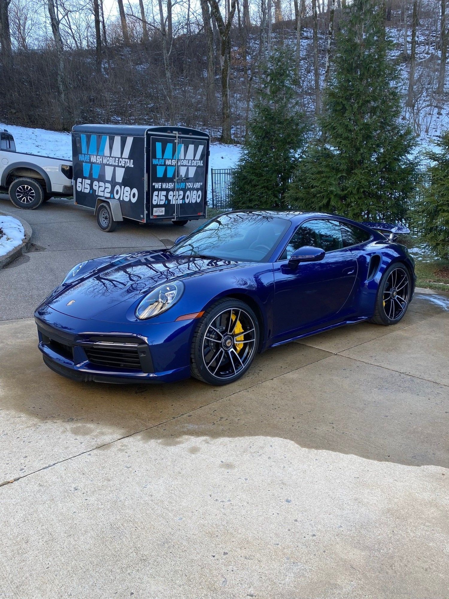 2021 Porsche 911 - 2021 992.1 Turbo S Coupe; Gentian Blue, 9K mi, perfect! - Used - VIN WPOAD2A92MS258872 - 8,900 Miles - Coupe - Blue - Franklin, TN 37069, United States