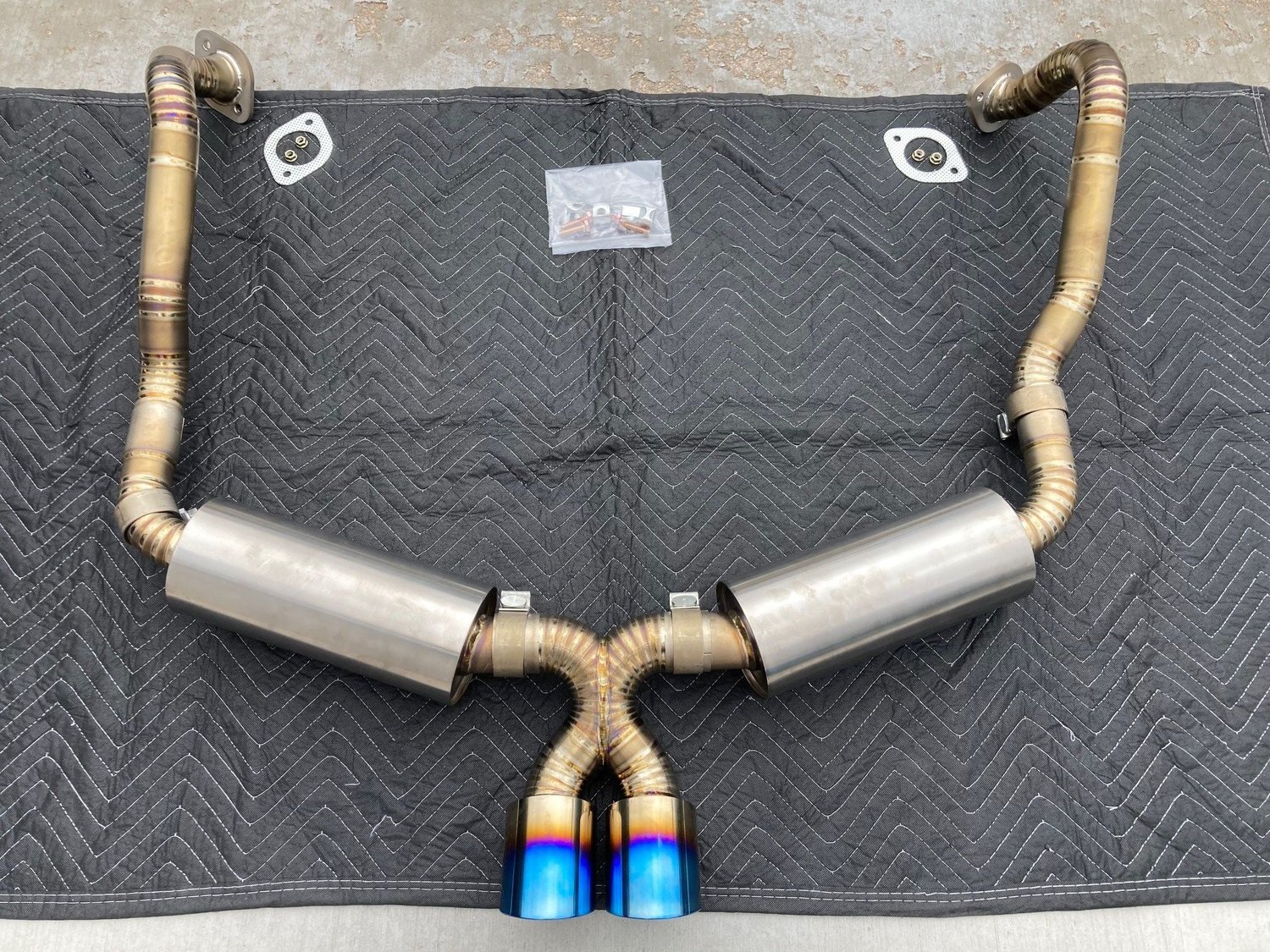 Top Speed Pro 1 Titanium Exhaust for sale Rennlist Porsche