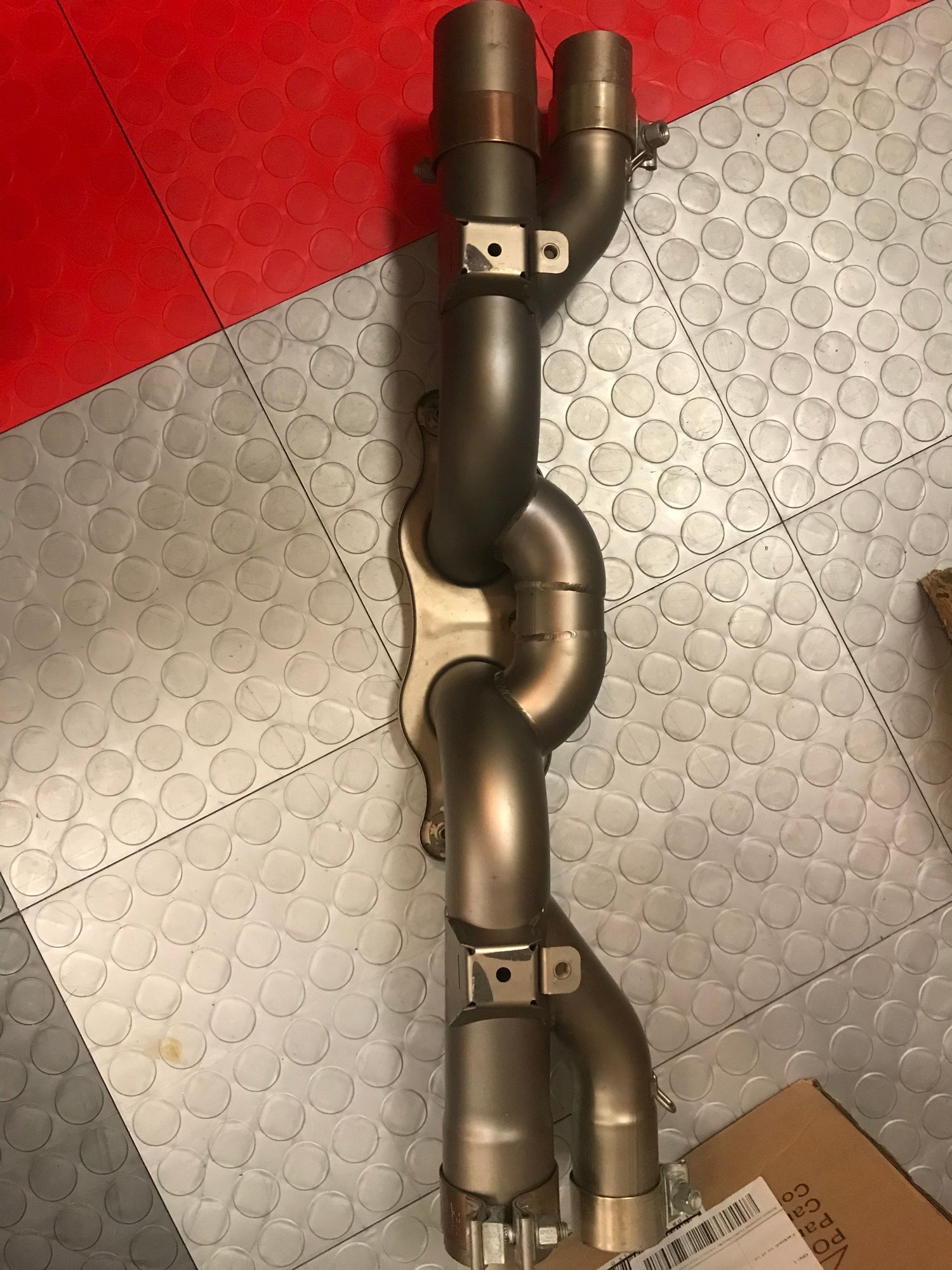 Engine - Exhaust - Akrapovic Titanium Center Bypass Pipe - Used - All Years Porsche GT3 - Philly, PA 19428, United States