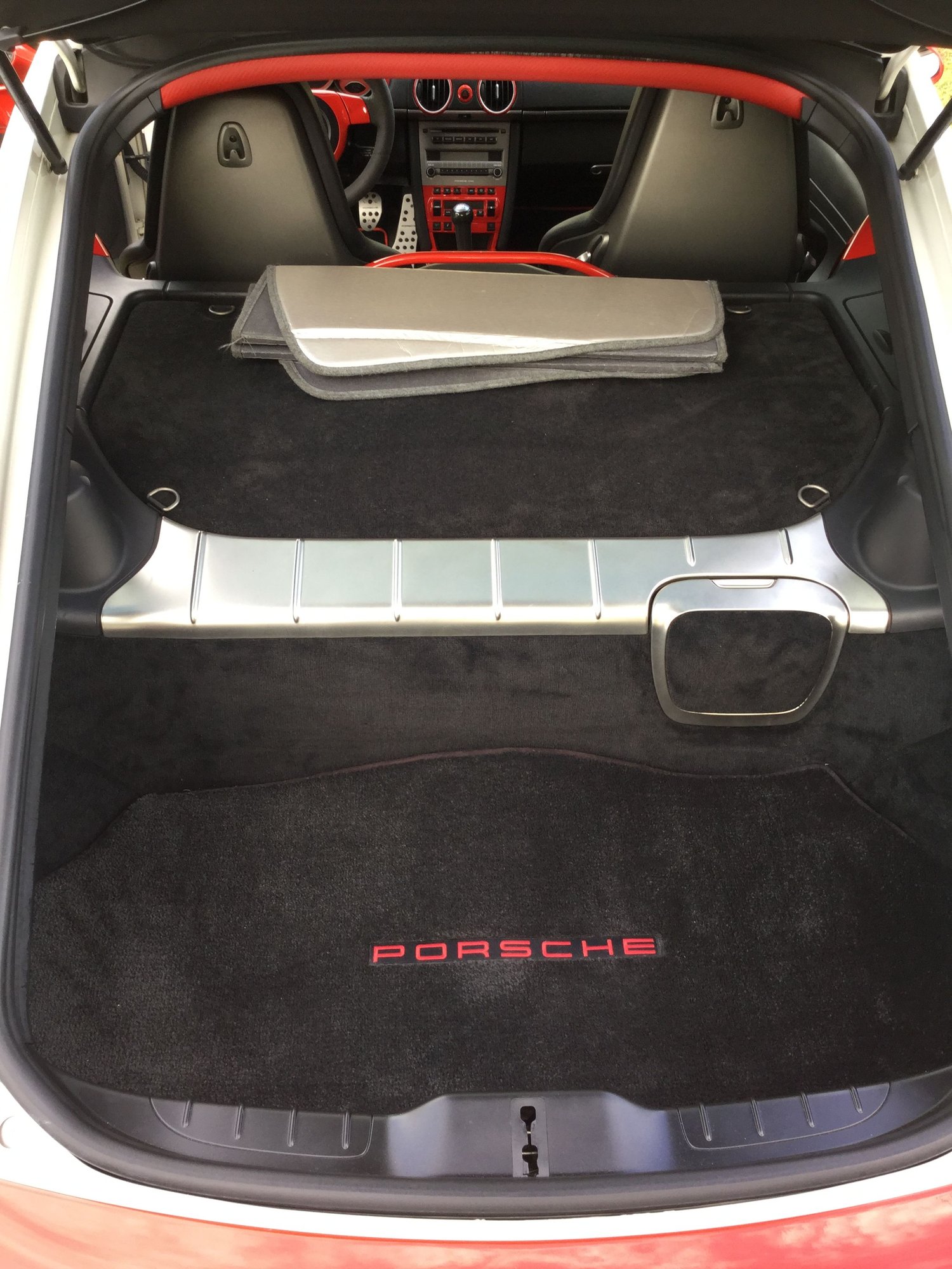 2006 Porsche Cayman - 2006 Cayman S white with red and black accents - Used - VIN WP0AB29846U782890 - 104,322 Miles - 6 cyl - 2WD - Manual - Coupe - White - Tampa, FL 33624, United States