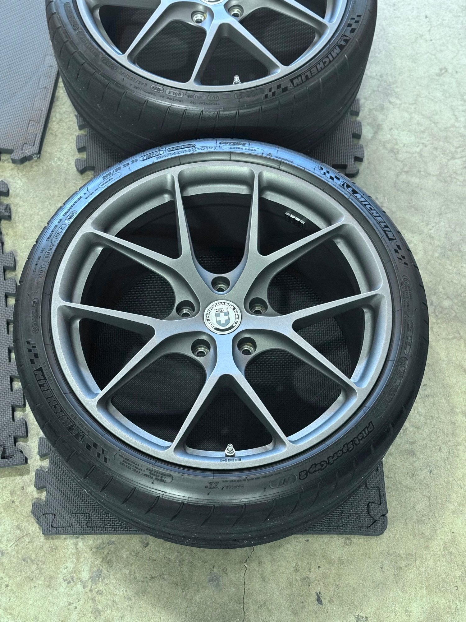 Wheels and Tires/Axles - HRE P101 20" GT4 - Satin Charcoal - Used - -1 to 2026  All Models - Los Angeles, CA 90640, United States