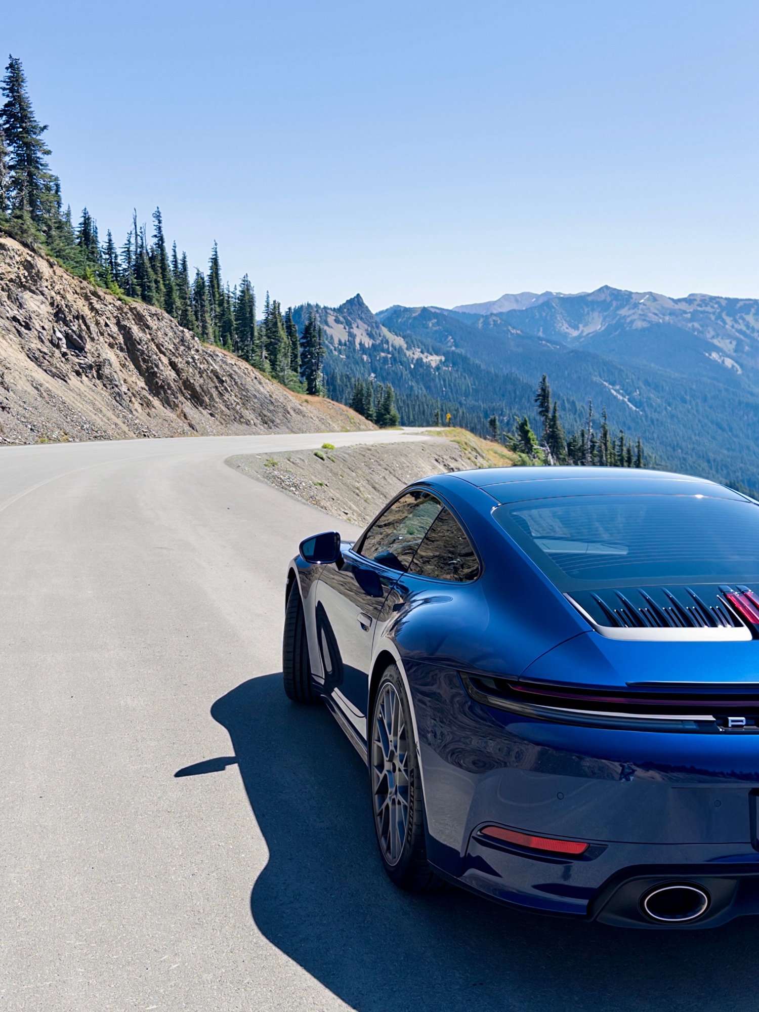 Mountain roads Olympic National Park