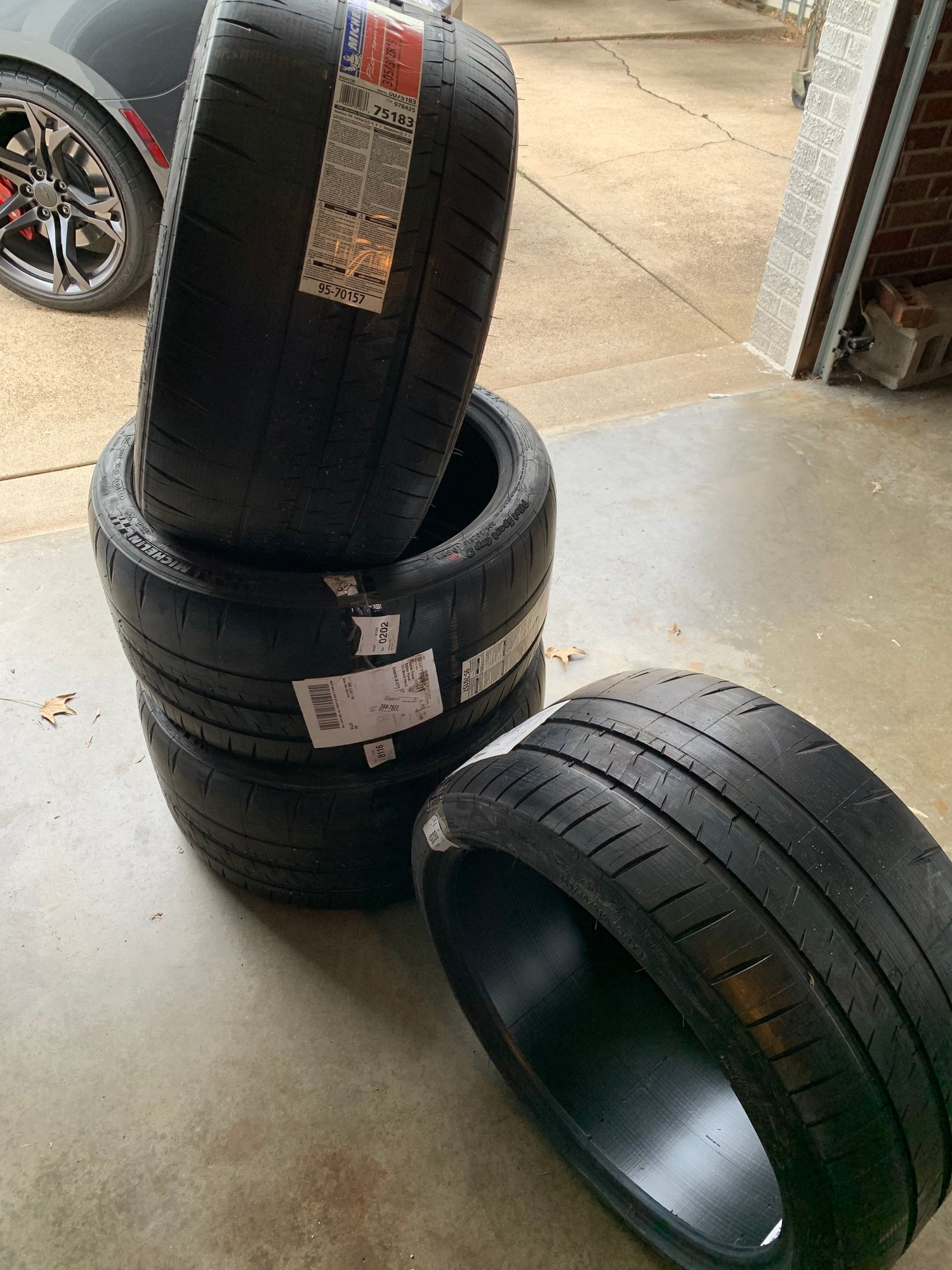 4 New Pilot Sport Cup 2's for sale, 305/30 "19 225 per tire + shipping Rennlist Porsche