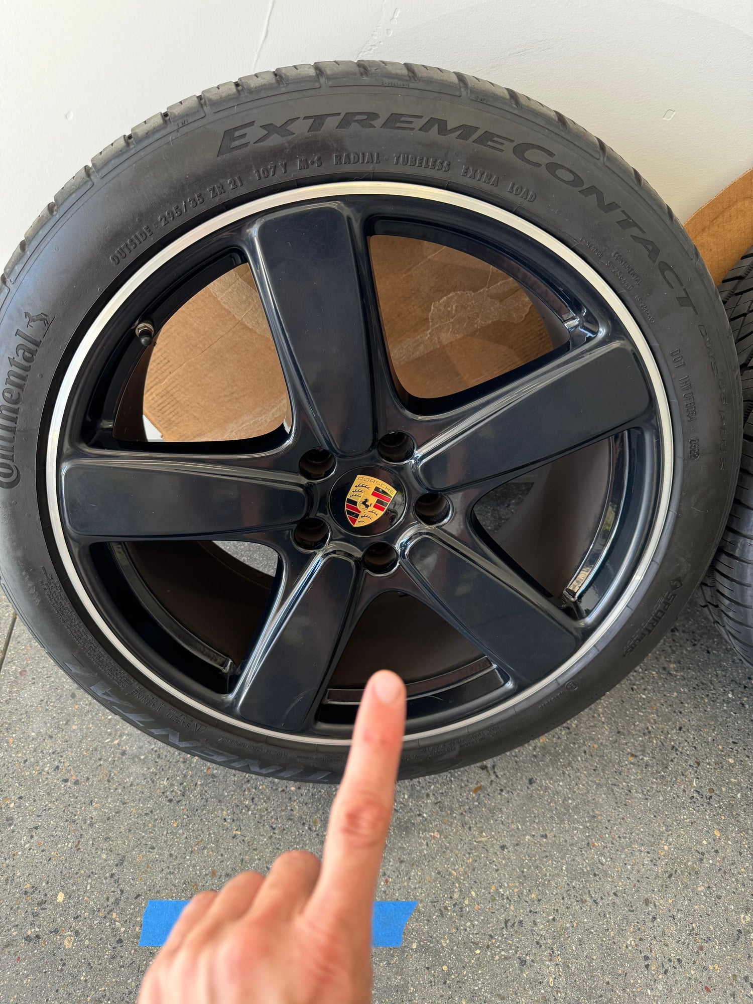 Wheels and Tires/Axles - 21” Porsche Sport Classic Wheels + Continental Extreme tires - Used - All Years  All Models - All Years  All Models - San Diego, CA 92120, United States