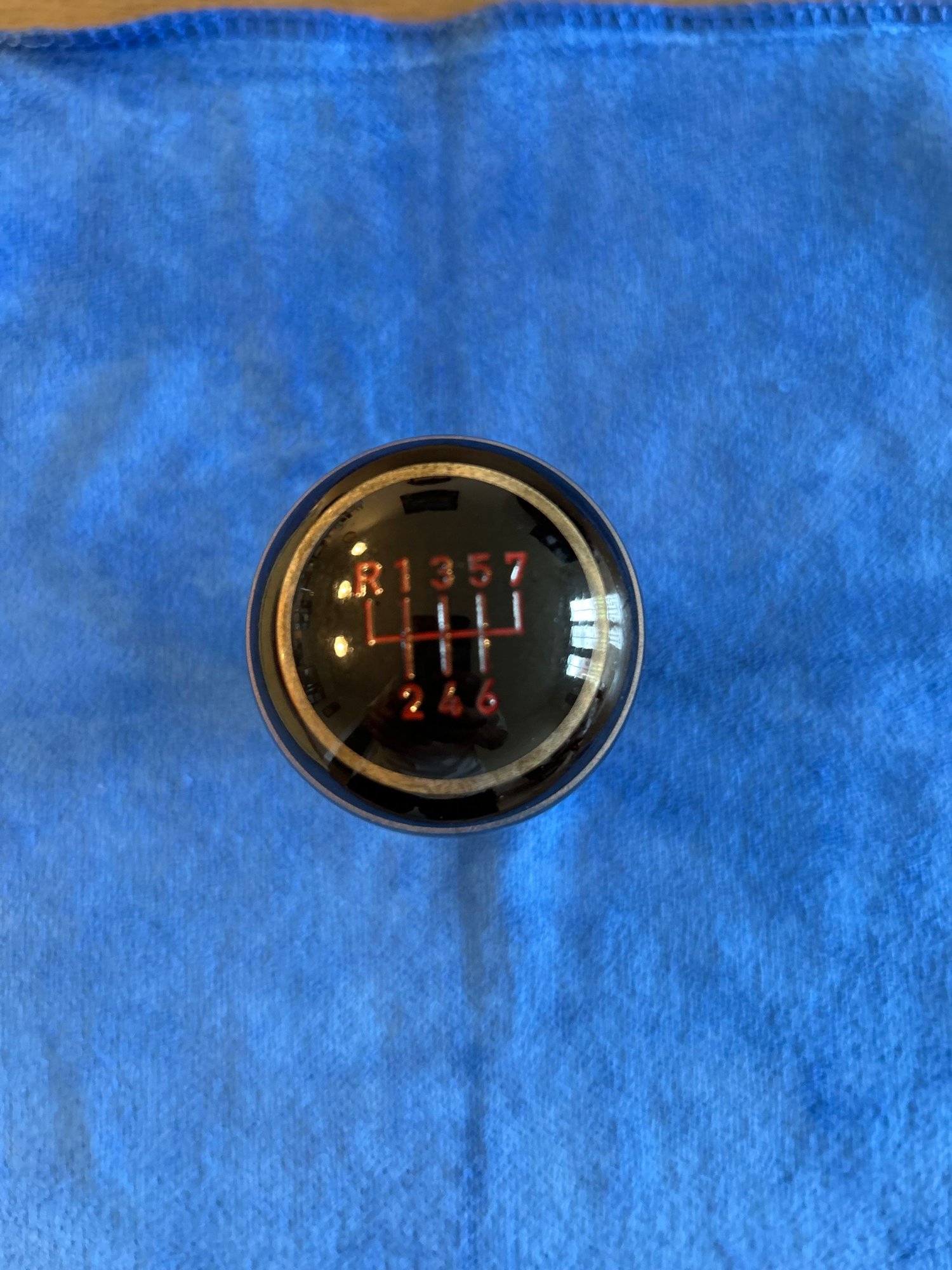 Interior/Upholstery - 7 speed Ebony Gear Knob - Used - 2022 to 2024 Porsche 911 - Lake Forest, IL 60045, United States