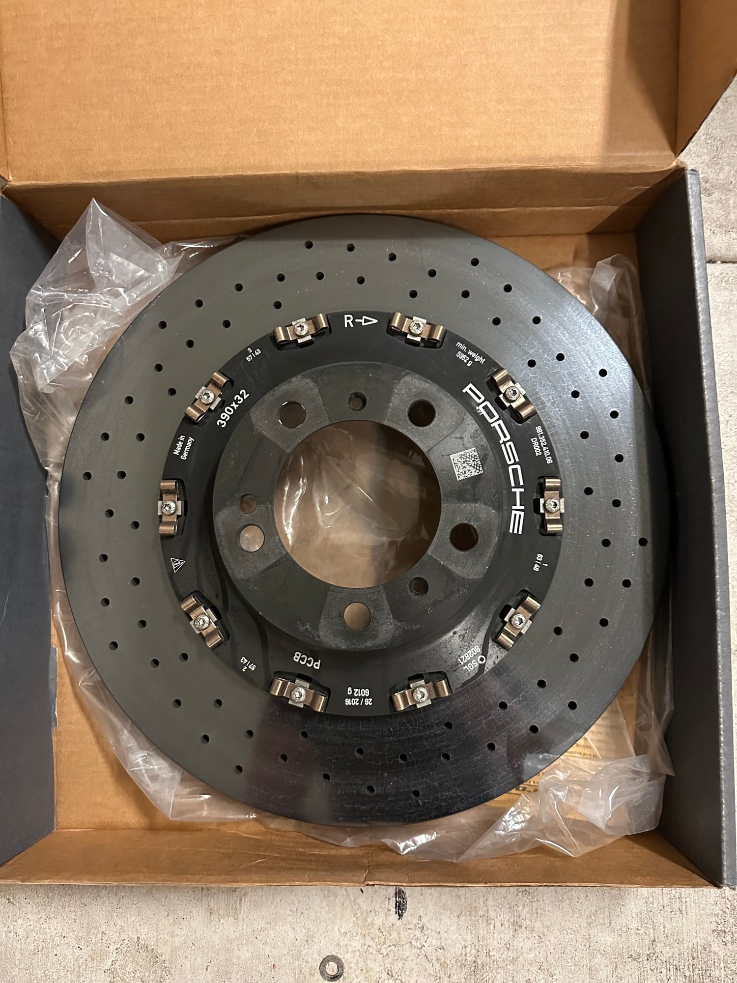 Brakes - 2016 GT4 PCCB Rotors and Pads (410mmx36 and 390x32) - Used - 2016 Porsche Cayman GT4 - Austin, TX 78641, United States