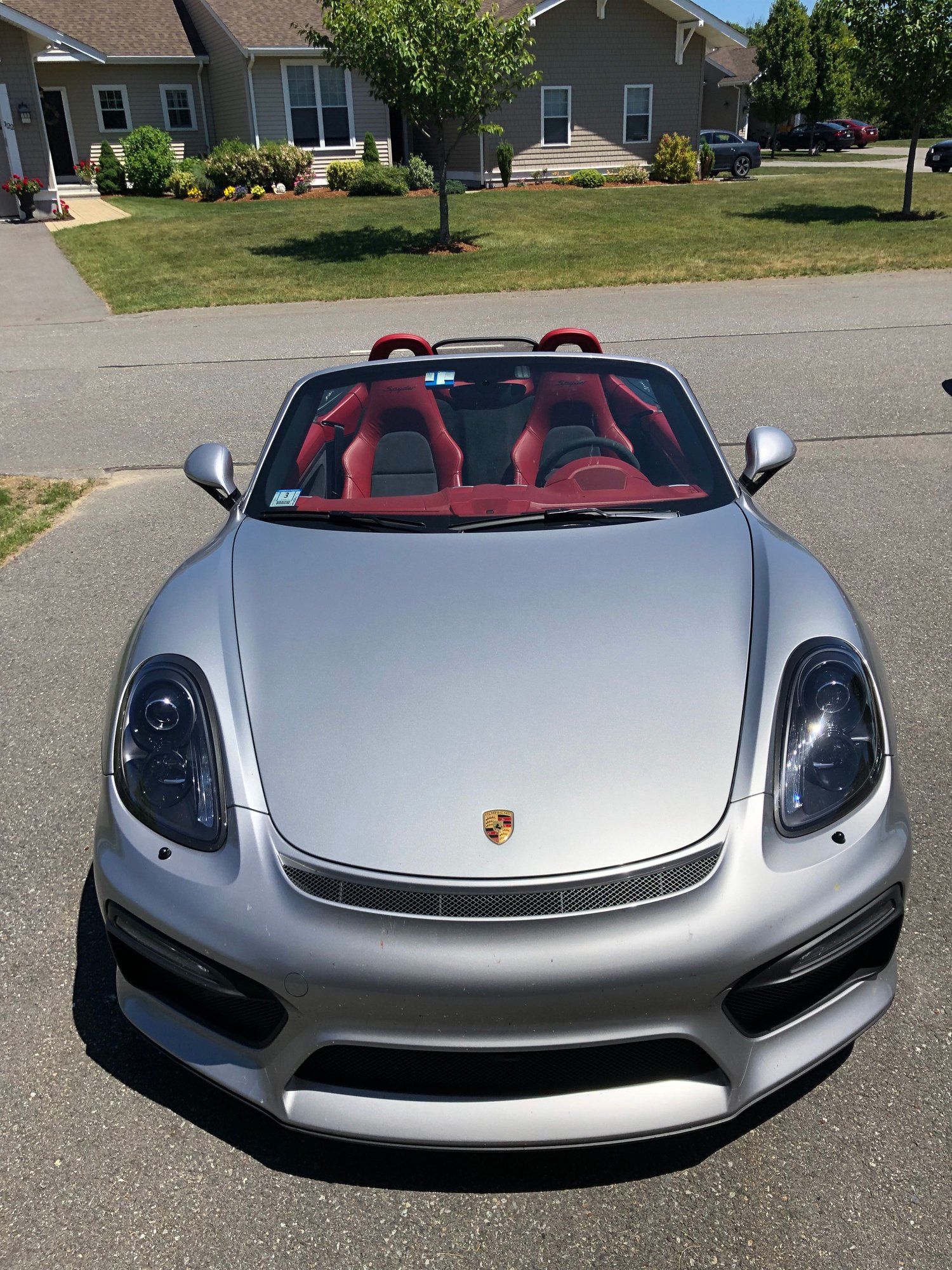 2016 Porsche Boxster - 2016 Porsche Boxter Spyder, Gt Silver/Spyder Classic 13K Miles (CPO) - Used - VIN WP0CC2A87GS152232 - 13,100 Miles - 6 cyl - 2WD - Manual - Silver - Milford, MA 01757, United States