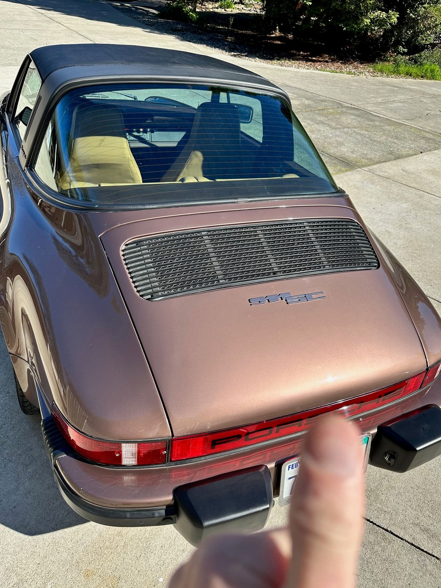 1980 Porsche 911 - 1980 Porsche Targa SC - low miles - Used - VIN 91A0142570 - 40,880 Miles - 6 cyl - 2WD - Manual - Coupe - Brown - Vacaville, CA 95688, United States