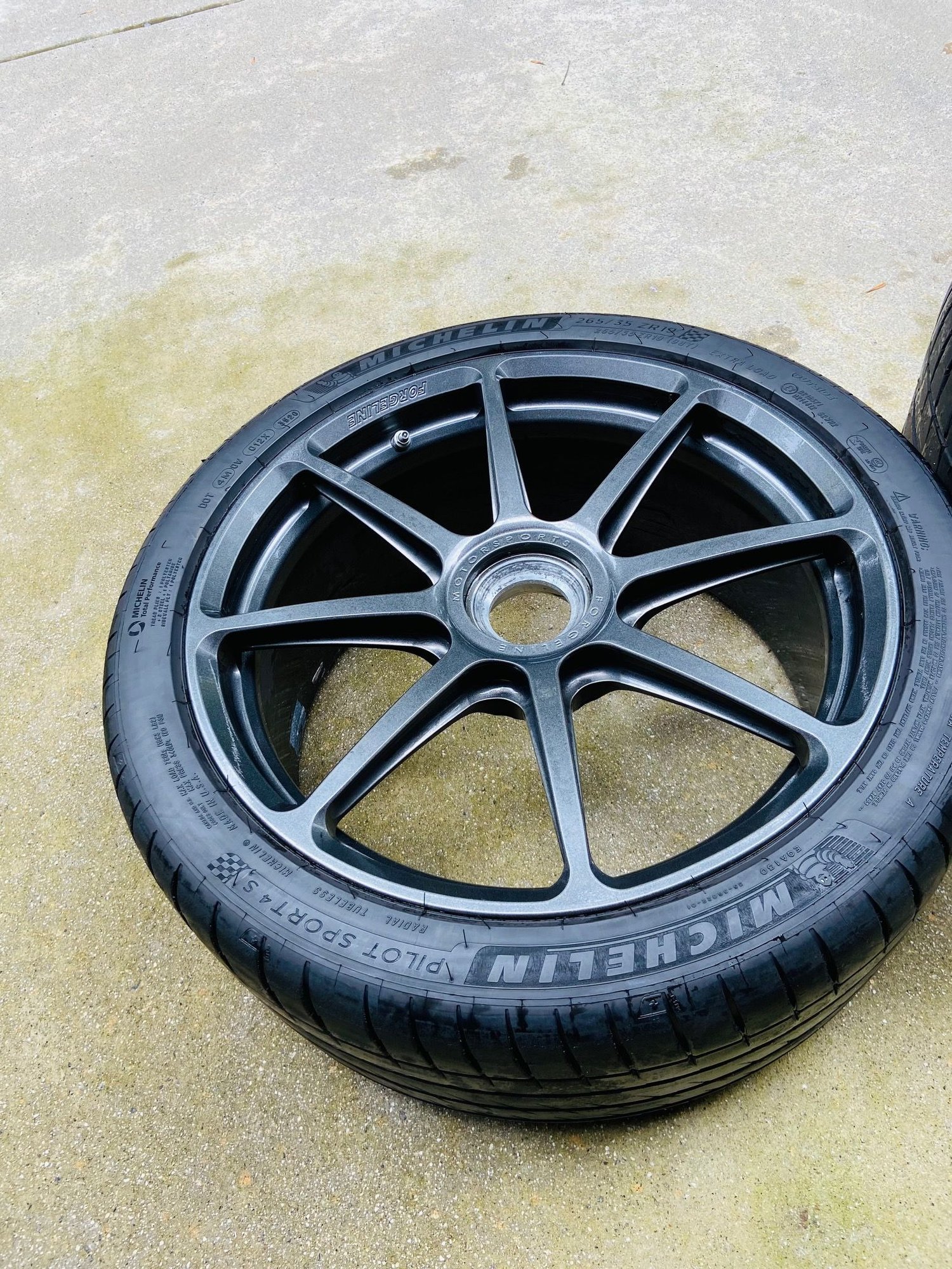 Wheels and Tires/Axles - 19 inch Forgeline GE1R Wheels with Michelin Pilot Sport 4s Tires - Used - 2014 to 2019 Porsche GT3 - Atlanta, GA 30339, United States