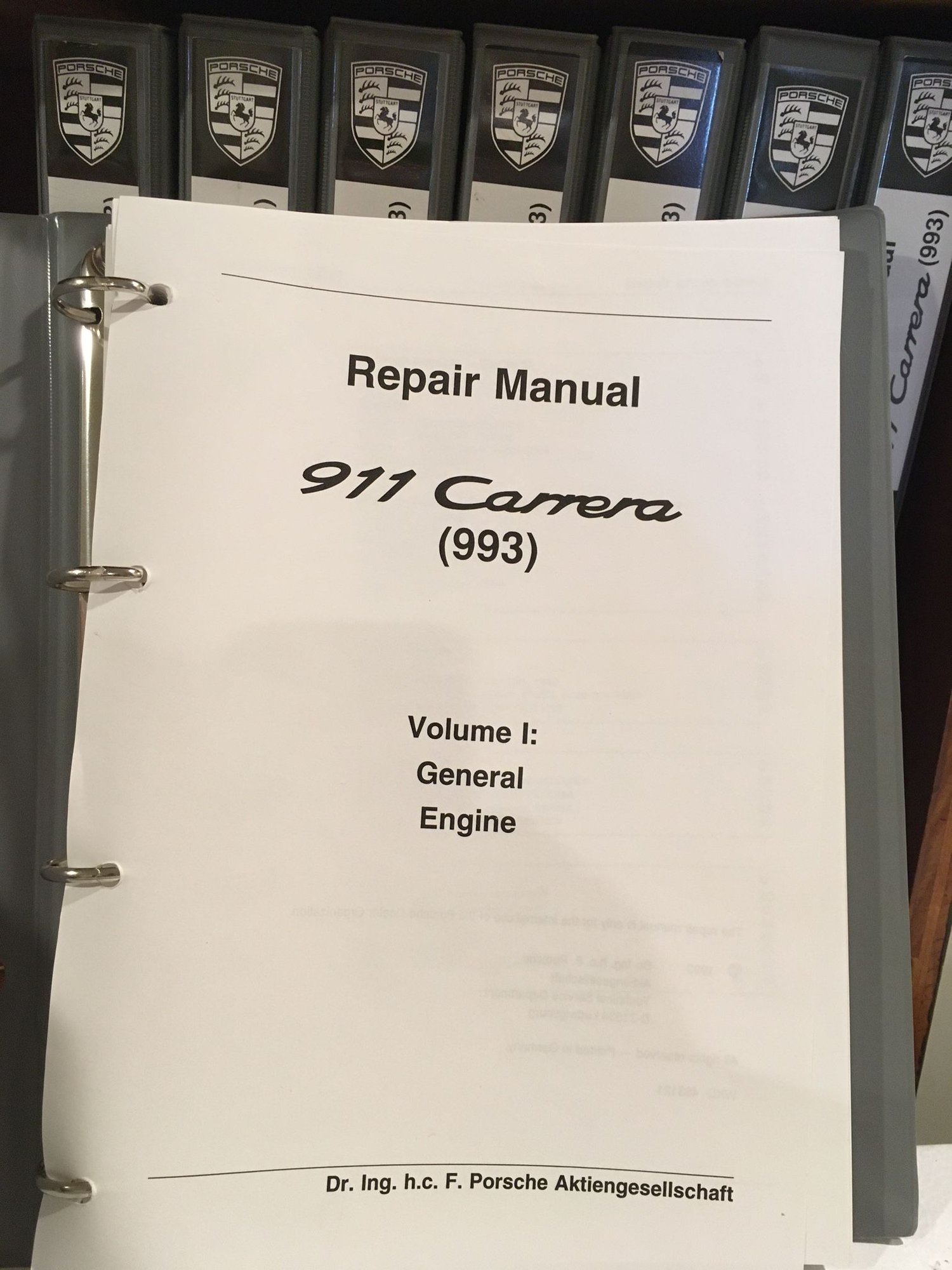 Miscellaneous - Porsche 993 workshop manual set (8 volumes) plus other manuals - Used - 1995 to 1998 Porsche 911 - Salt Lake City, UT 84105, United States