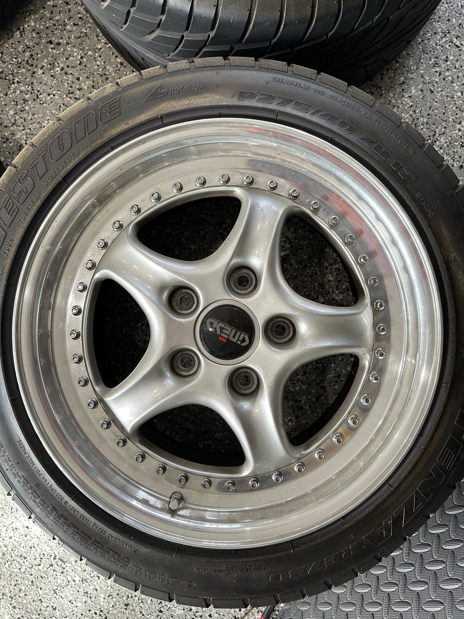 Wheels and Tires/Axles - Kinesis Supercup Wheels - 3pc Modular - Used - 1986 to 1991 Porsche 944 - 1992 to 1995 Porsche 968 - Alexandria, VA 22301, United States