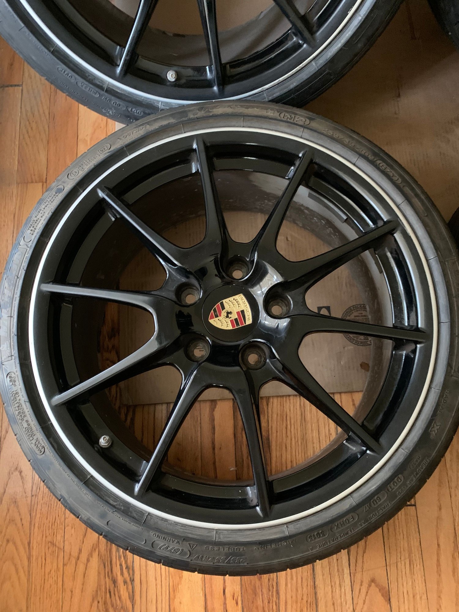 OEM Porsche Cayman R 19" Wheels w/ Michelin Tires Rennlist Porsche