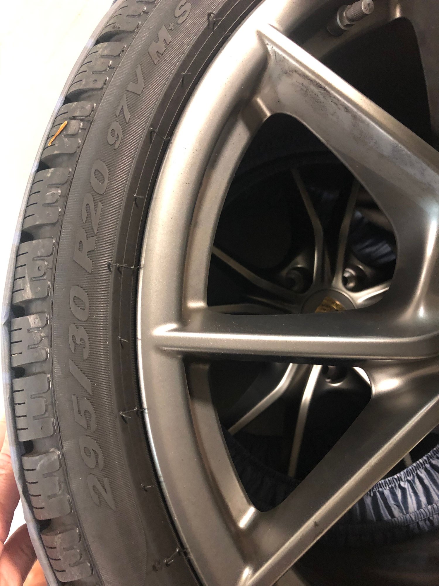 Wheels and Tires/Axles - 991 Narrow Body WINTER WHEEL SET (TEQUIPMENT) 20" Platinum Satin w/ Pirelli Sottozero - Used - 2013 to 2019 Porsche 911 - Newtown Square, PA 19073, United States