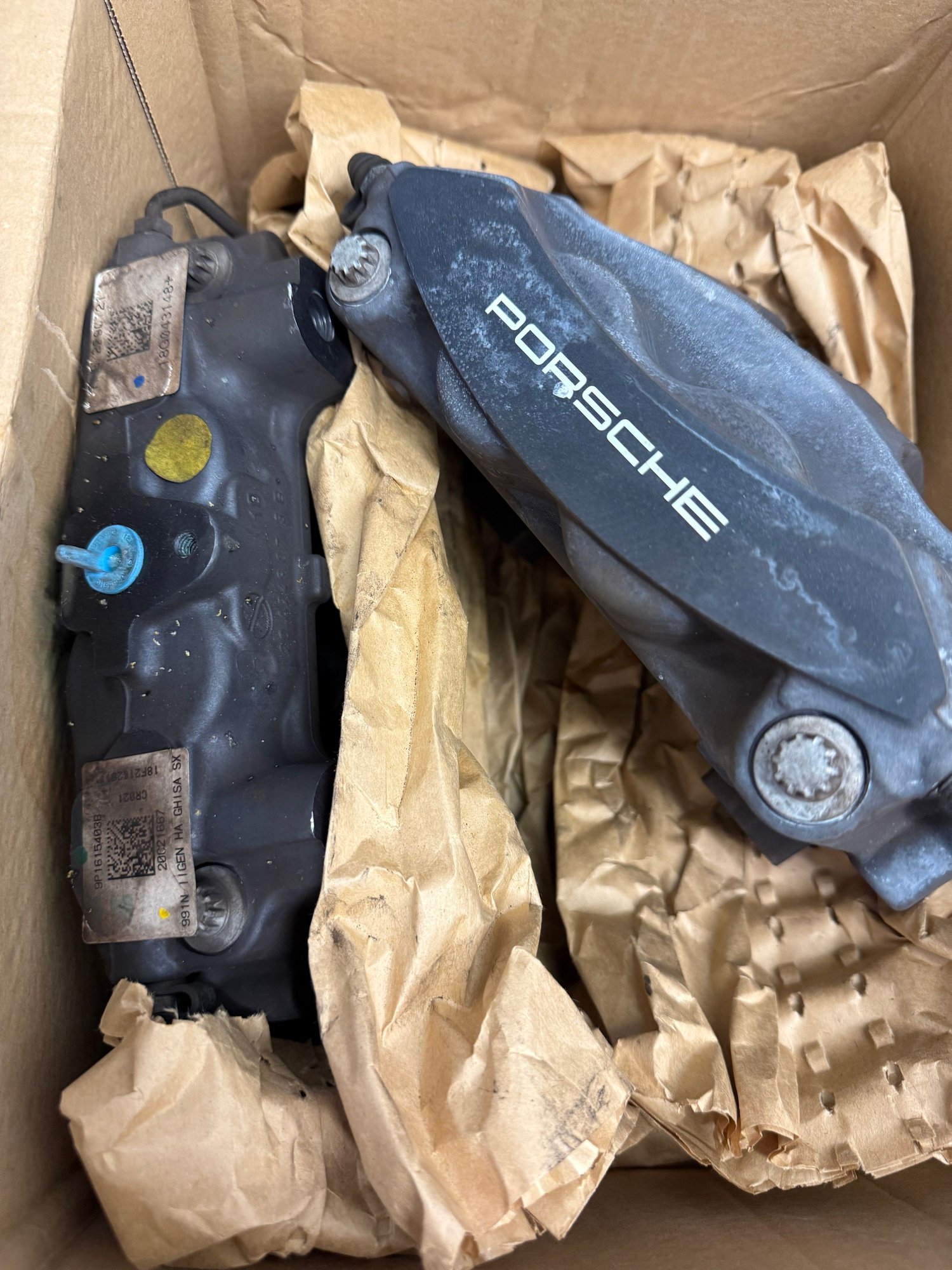 Brakes - 991.2 Carrera T brake calipers - Used - 2019 Porsche 911 - Columbia, SC 29210, United States