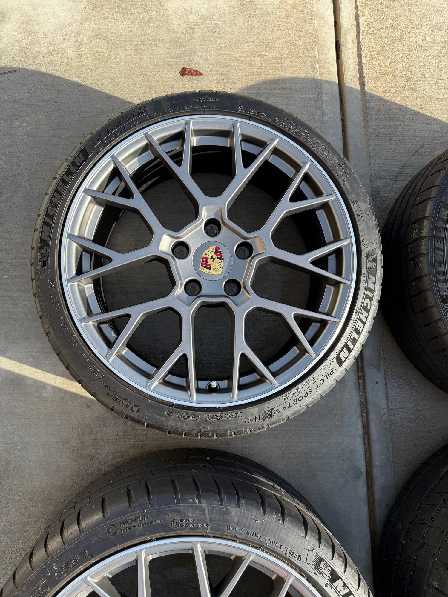 Wheels and Tires/Axles - Porsche 992.1 911 20/21” OEM Wheels and Tires (RS Spyder) - Used - All Years  All Models - Suwanee, GA 30024, United States