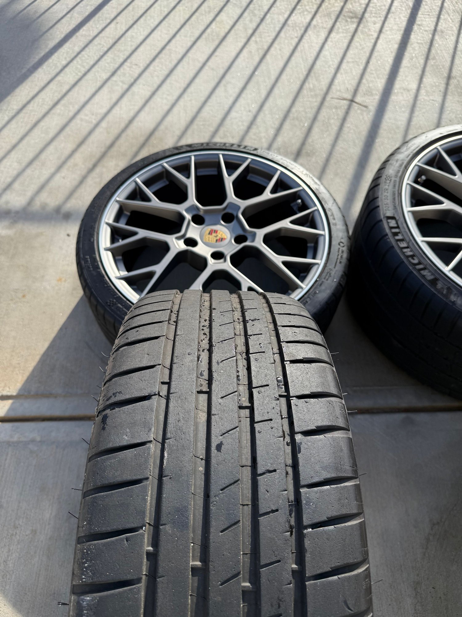 Wheels and Tires/Axles - Porsche 992.1 911 20/21” OEM Wheels and Tires (RS Spyder) - Used - All Years  All Models - Suwanee, GA 30024, United States
