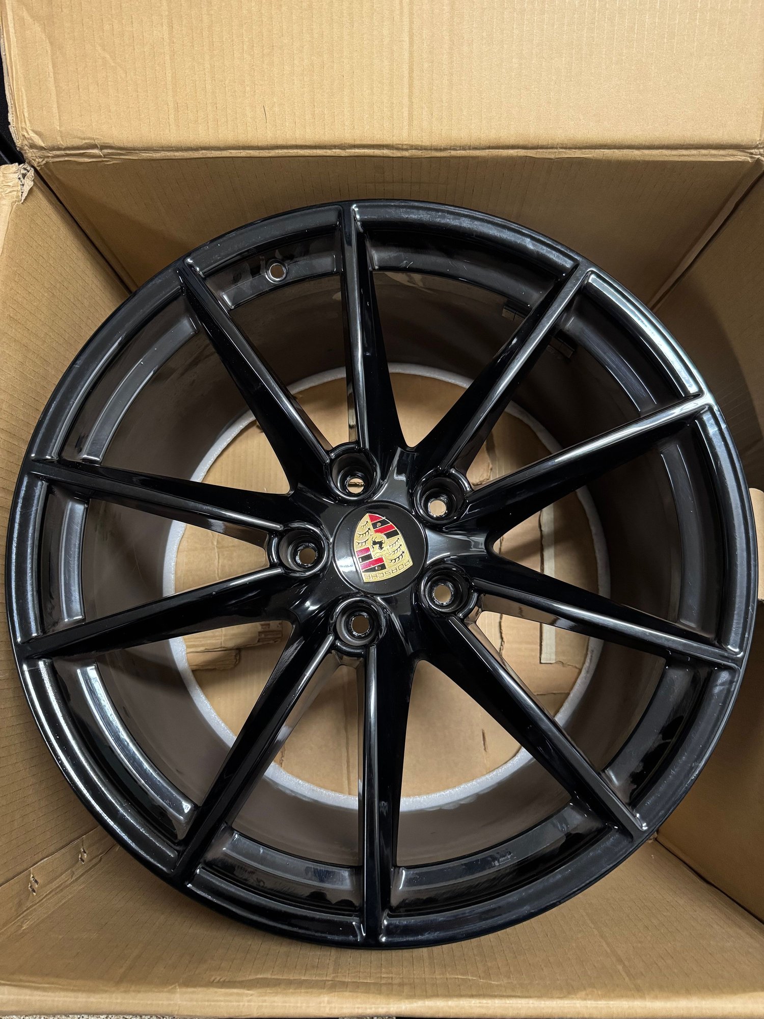 Wheels and Tires/Axles - Porsche OEM 992 Carrera S Gloss Black Wheels 20/21 inch - Used - All Years  All Models - Newport Beach, CA 92660, United States