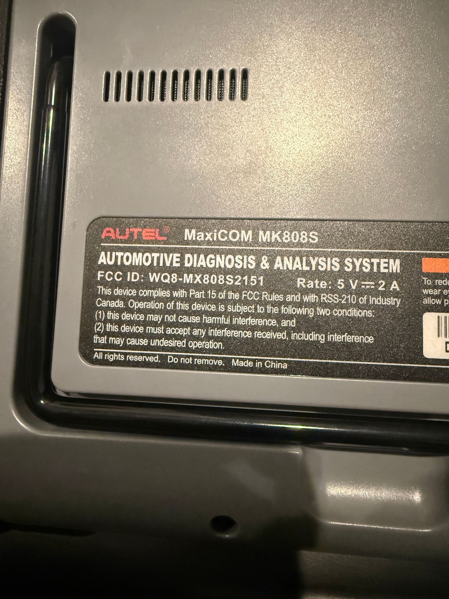 Accessories - Autel MK808S automotive diagnostic scan tool - used for my 992 oil/service resets - Used - All Years Any Make All Models - Tampa, FL 33611, United States