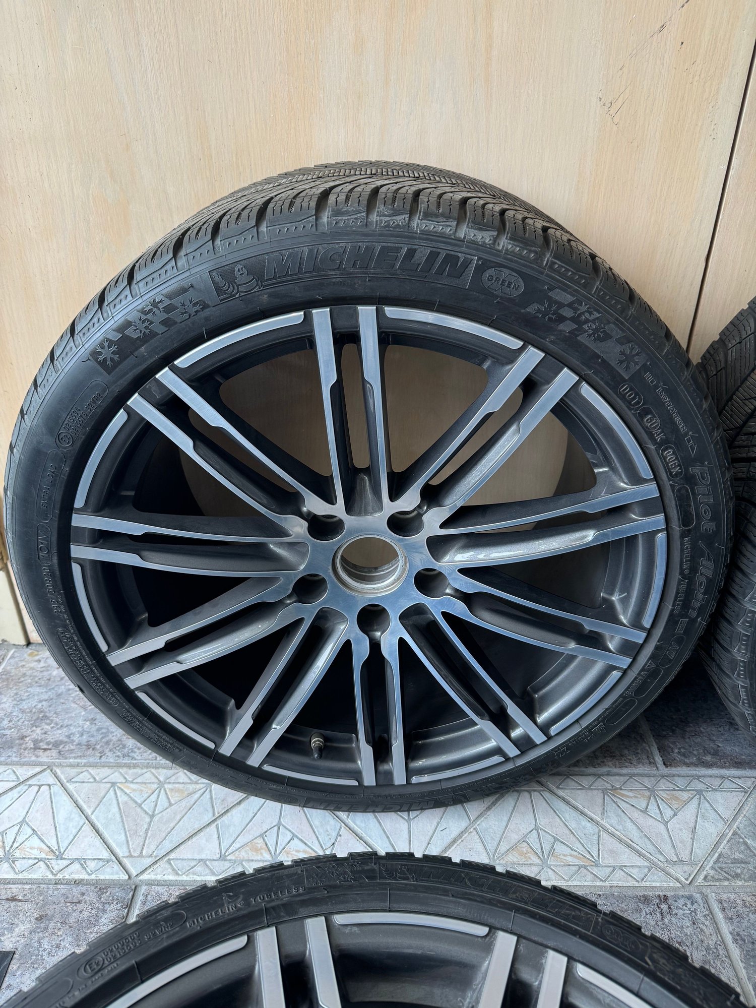 Wheels and Tires/Axles - OEM Winter Wheels 20 Inch Porsche 911 4s 911 Turbo/S Alpine PA4 Tires with 8 TPMS Sen - Used - 2012 to 2019 Porsche 911 - West Bloomfield, MI 48322, United States