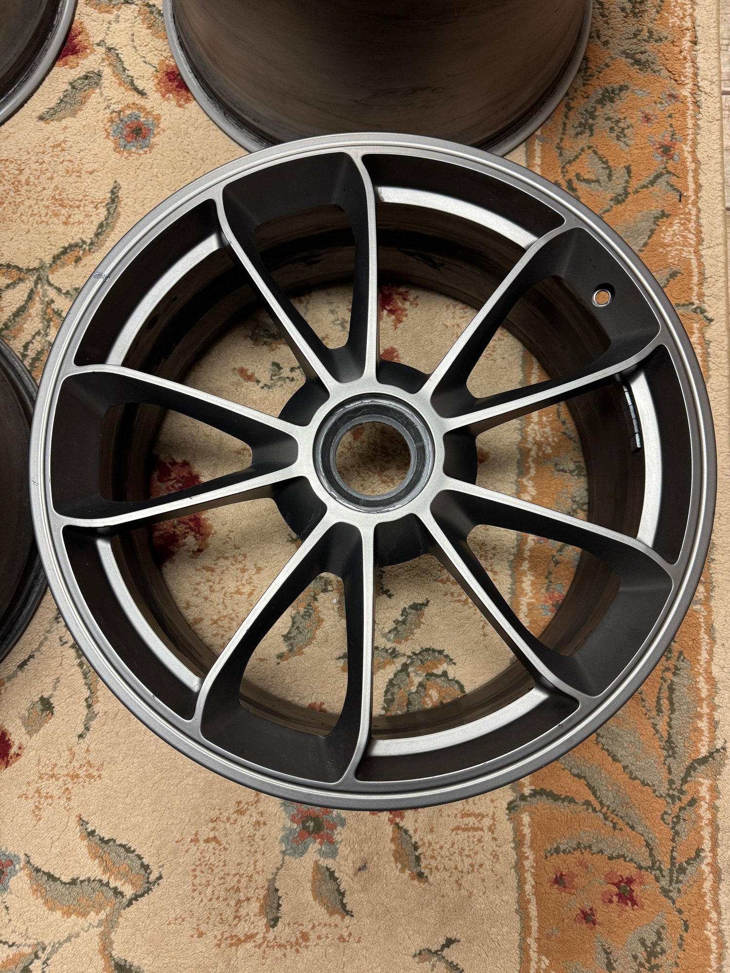 Wheels and Tires/Axles - 991 GT3 Satin Platinum OEM Wheels 20X12 20X9 - Used - -1 to 2027  All Models - Burke, VA 22015, United States