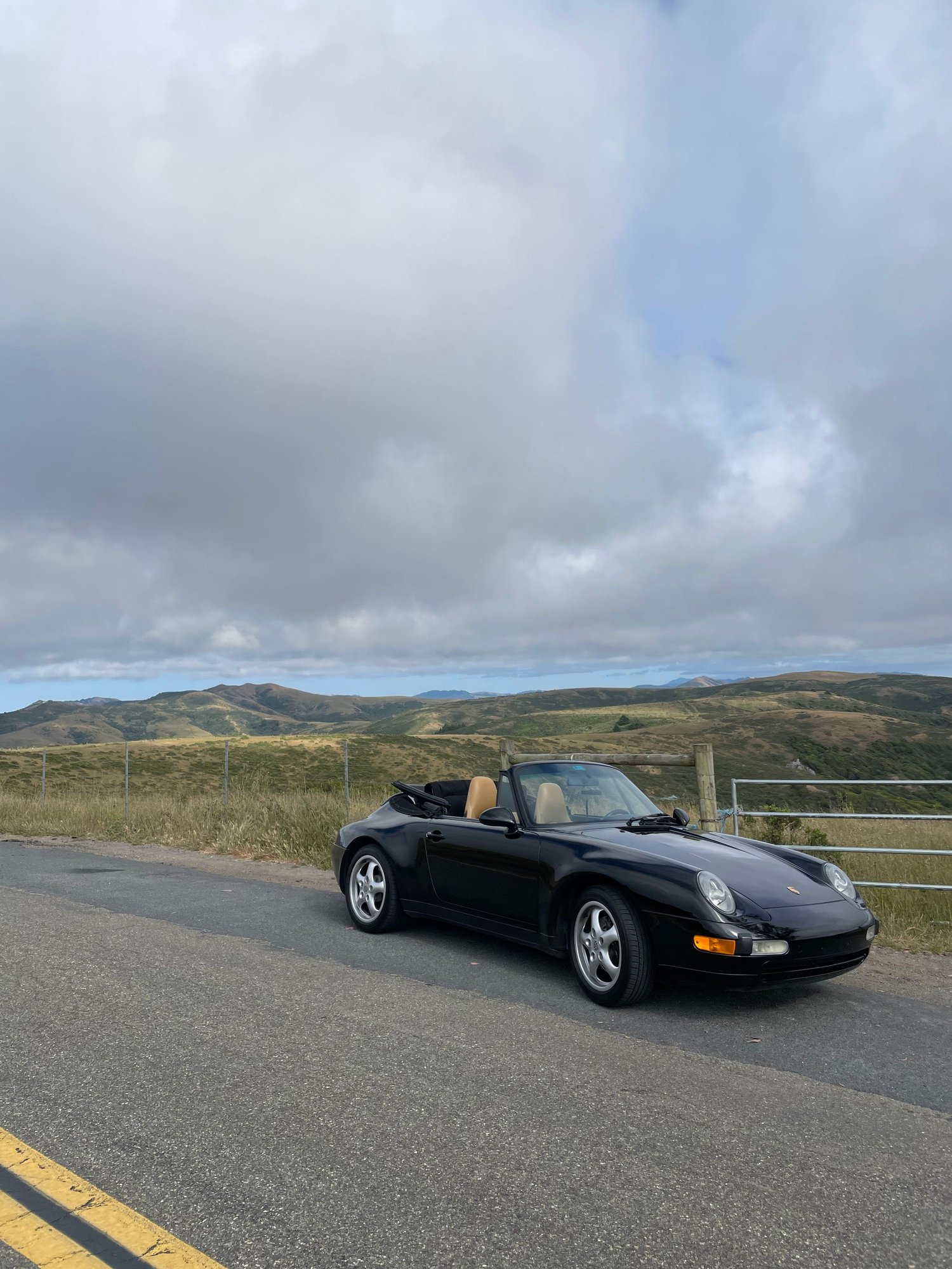 1996 Porsche 911 - 1996 993 Cab, 6 speed | Black over tan | Fister Stage 2, SSK, Golden Rod + more - Used - VIN WP0CA2995TS340762 - 51,850 Miles - 6 cyl - 2WD - Manual - Convertible - Black - Oakland, CA 94611, United States