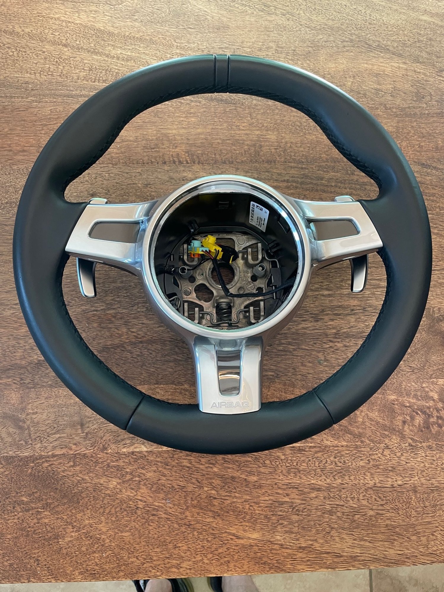 Interior/Upholstery - 991 Sport Design Steering Wheel. PDK, Black, SC lights - Used - 2005 to 2016 Porsche 911 - Mooresville, NC 28117, United States