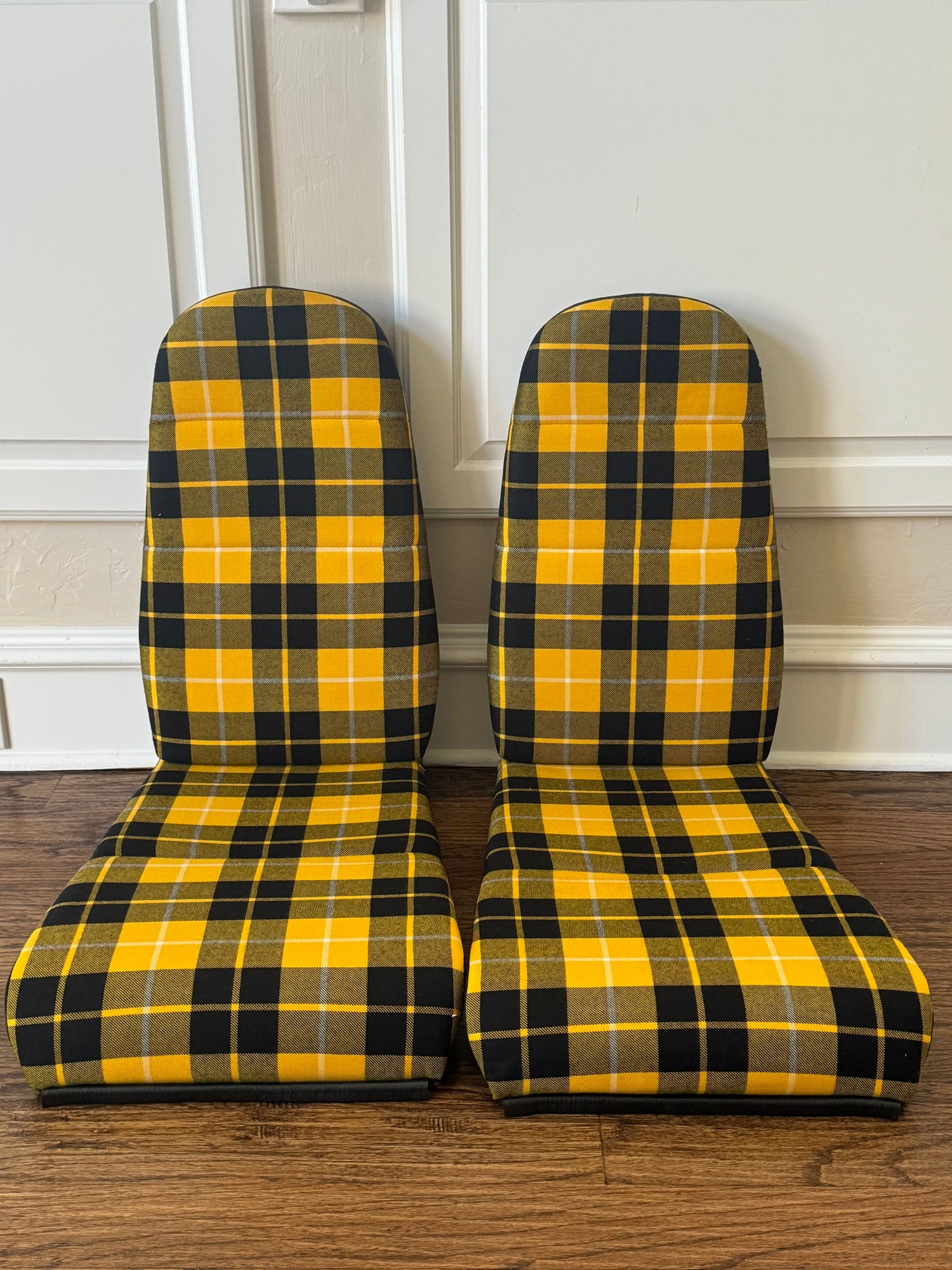 Interior/Upholstery - Custom Bucket Seat Seat Inserts (P1Designs, Yellow) - New - -1 to 2025  All Models - -1 to 2025  All Models - Plano, TX 75024, United States