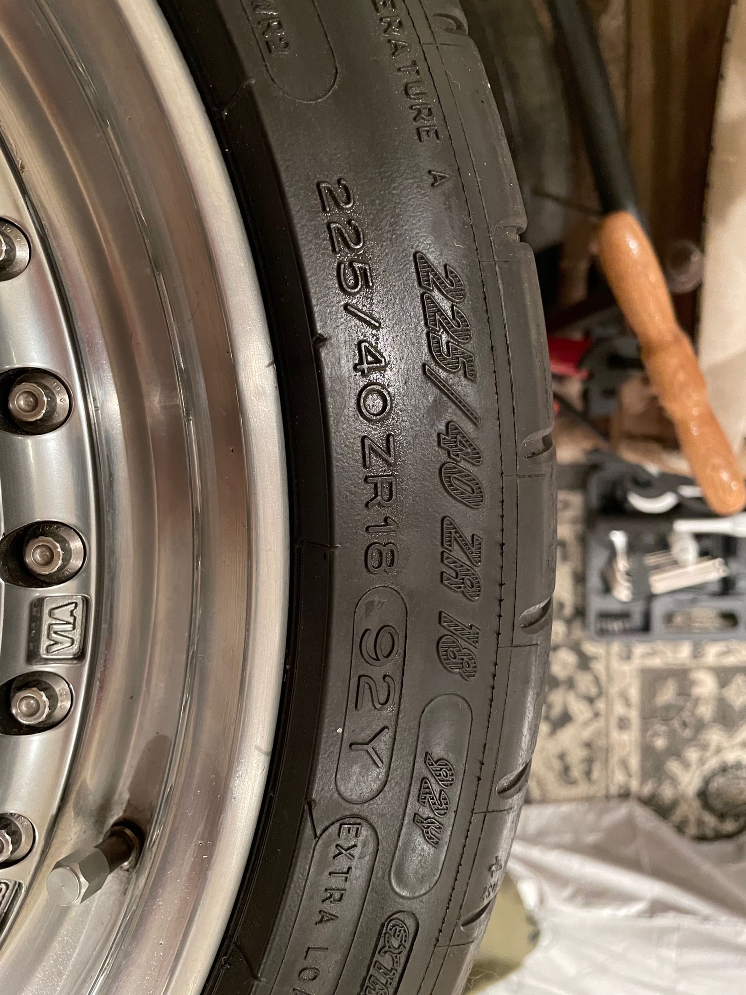 Accessories - 18" Work Brombacher Wheel/Tire set for sale - Used - 1989 to 1998 Porsche 911 - Calgary, AB T2T3A5, Canada