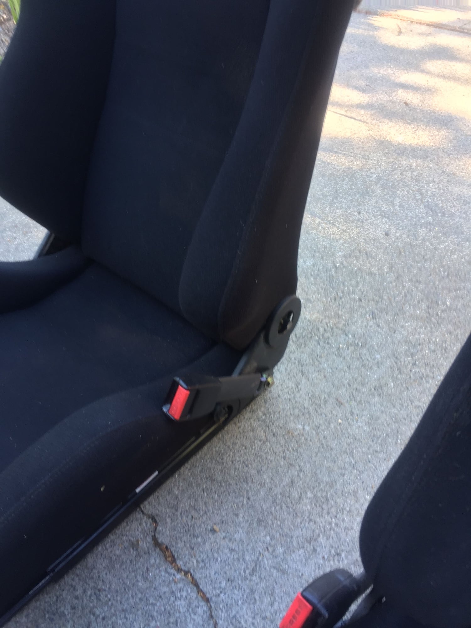 Interior/Upholstery - Recaro Speed seats (2), harnesses, BK belt hardware - Used - 1995 to 1998 Porsche 911 - Oakland, CA 94611, United States
