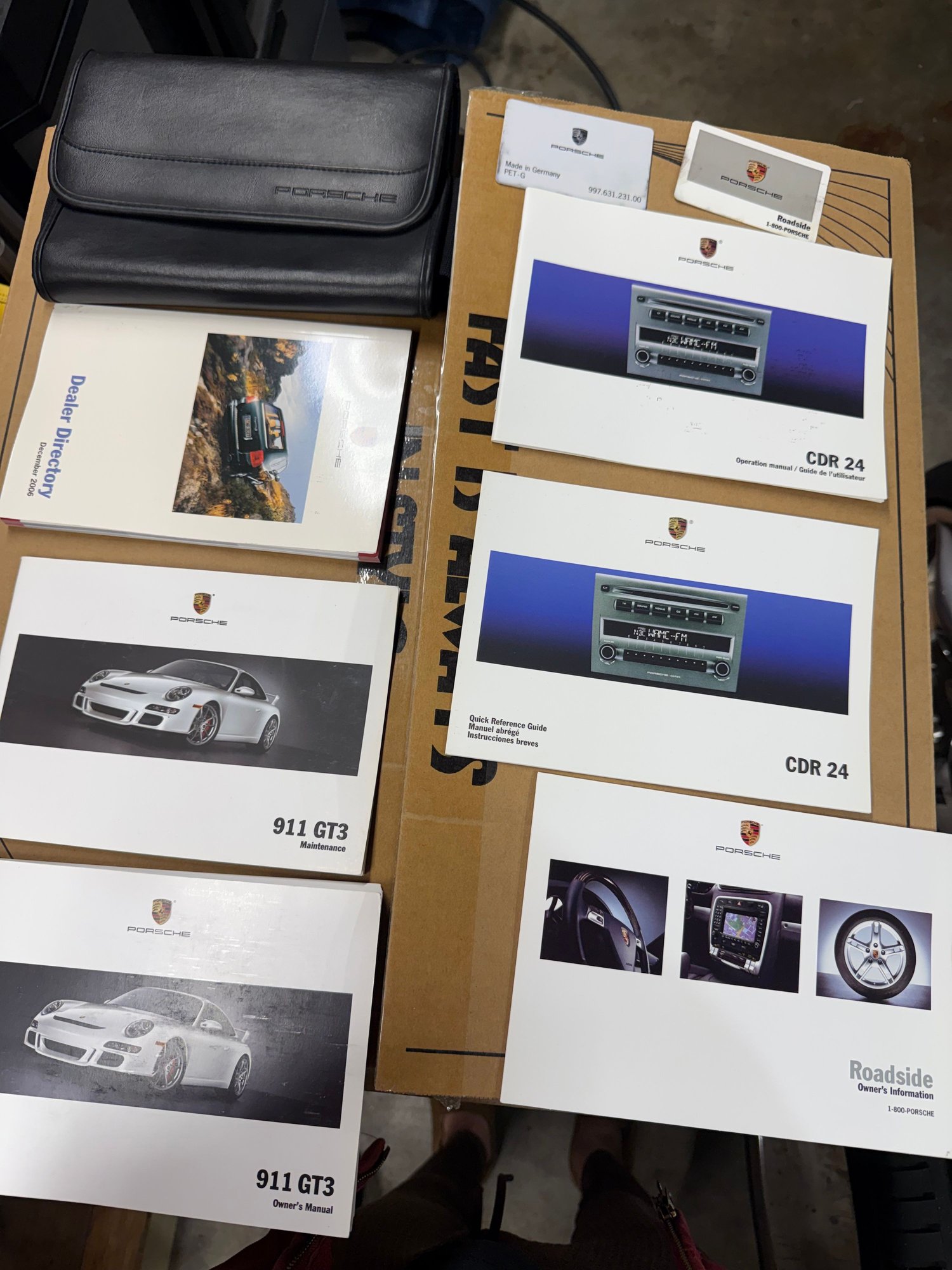 Accessories - 997.1 GT3 Owners Manual Set - Used - 0  All Models - Portland, OR 97225, United States