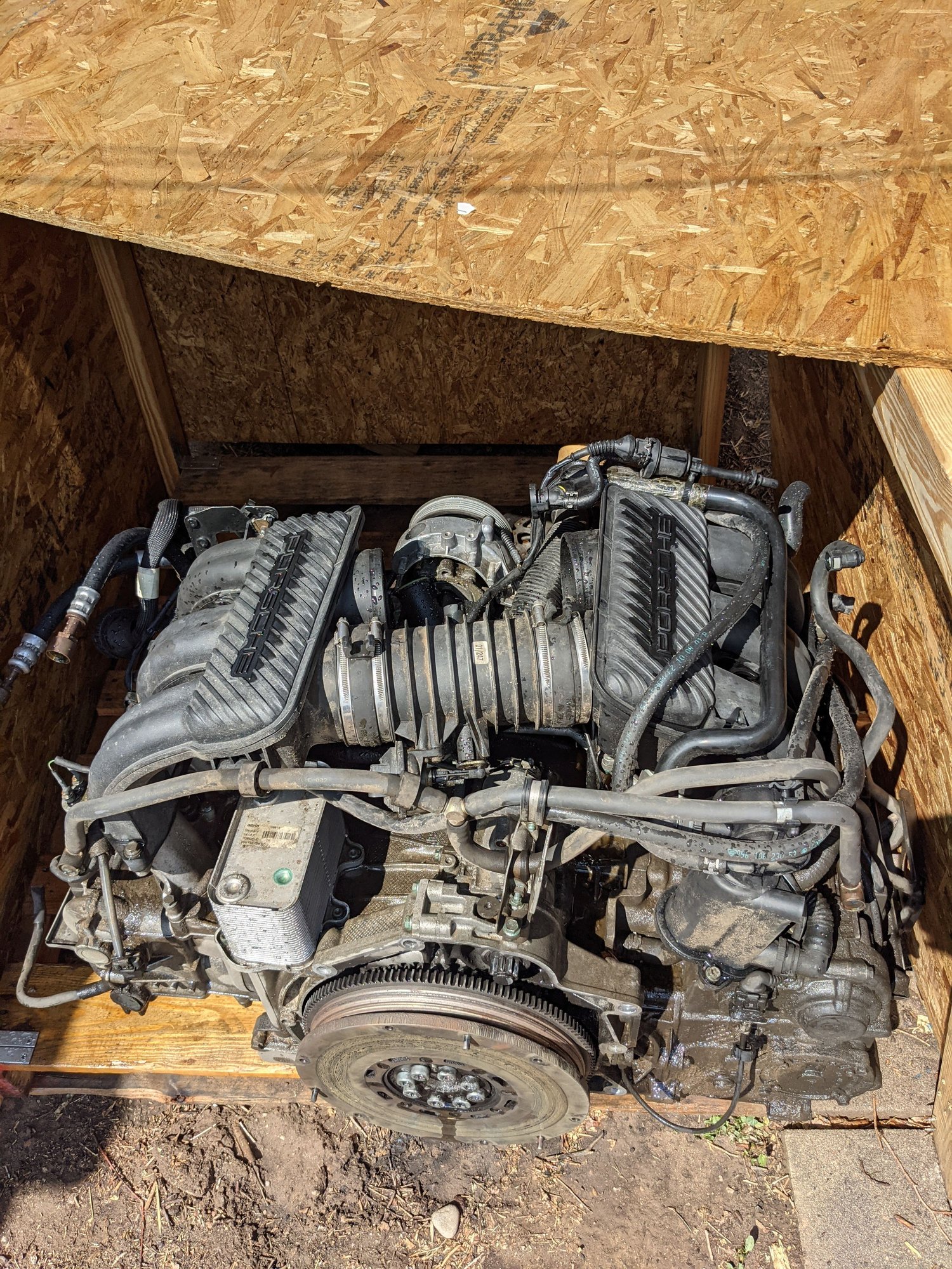 Engine - Complete - Complete 3.6 M96.03 motor assembly or parts - Used - 2002 to 2005 Porsche 911 - Denver, CO 80203, United States