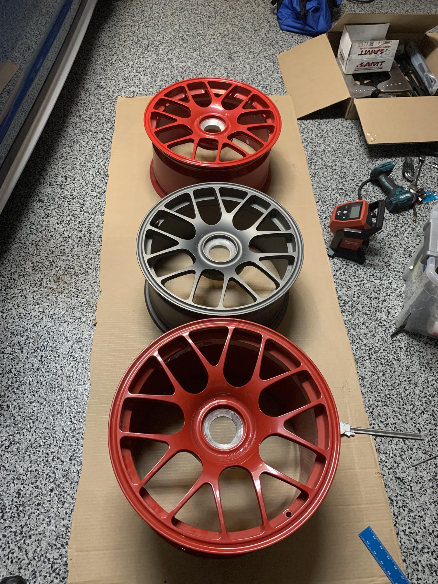 Wheels and Tires/Axles - GMG Centerlock Wheels 18x12 & 18x9 for 997.2 GT3/GT3RS - sold individually - Used - 2009 to 2017 Porsche 911 - Houston, TX 77346, United States