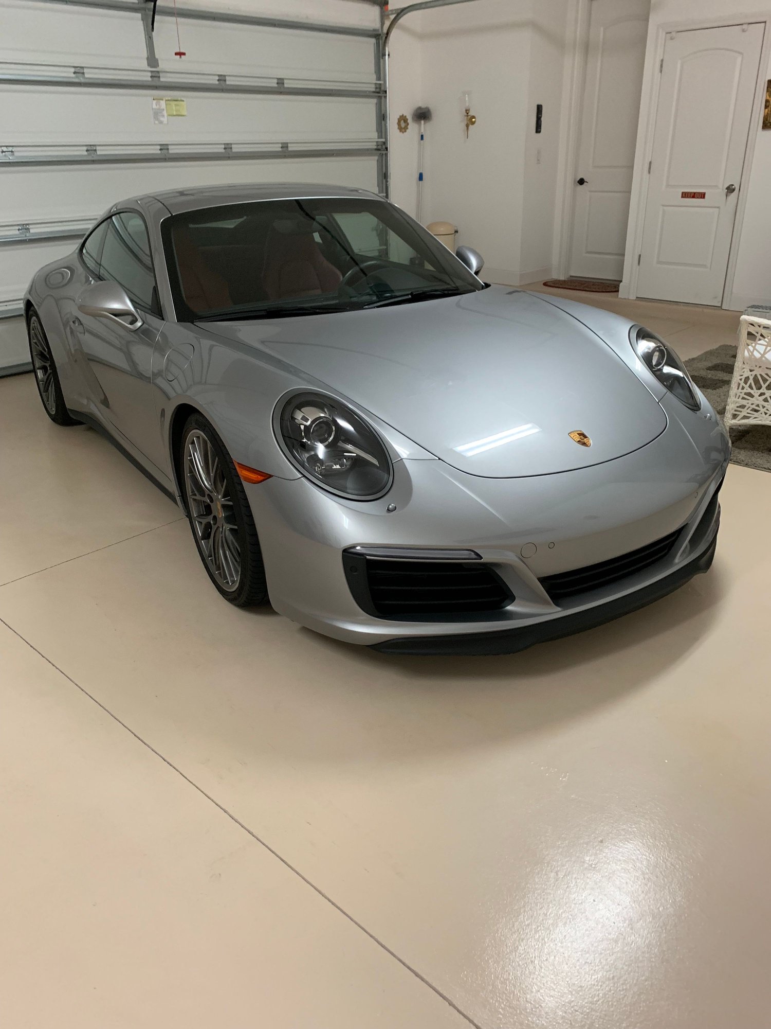 2017 Porsche 911 - 2017  Carrera 4S 7-Speed Manual, finished in Gt Silver with Bordeaux Red. - Used - VIN 2017 4S 7-Speed - 3,900 Miles - 6 cyl - 4WD - Manual - Coupe - Silver - Jacksonville, FL 32256, United States