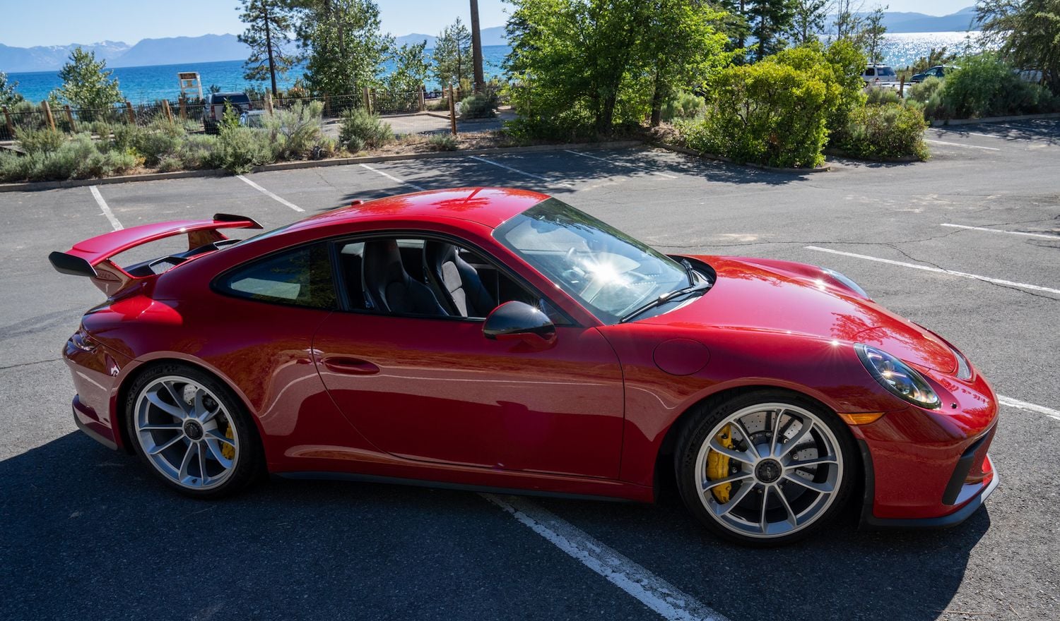 2018 Porsche GT3 - 911 GT3 991.2 Carmine Red , Leather , PCCB ,Lift ,7500 Mi  18 Way , LED ,ETC + - Used - VIN WP0AC2A93JS174218 - 7,500 Miles - 6 cyl - 2WD - Automatic - Coupe - Red - Reno, NV 89511, United States