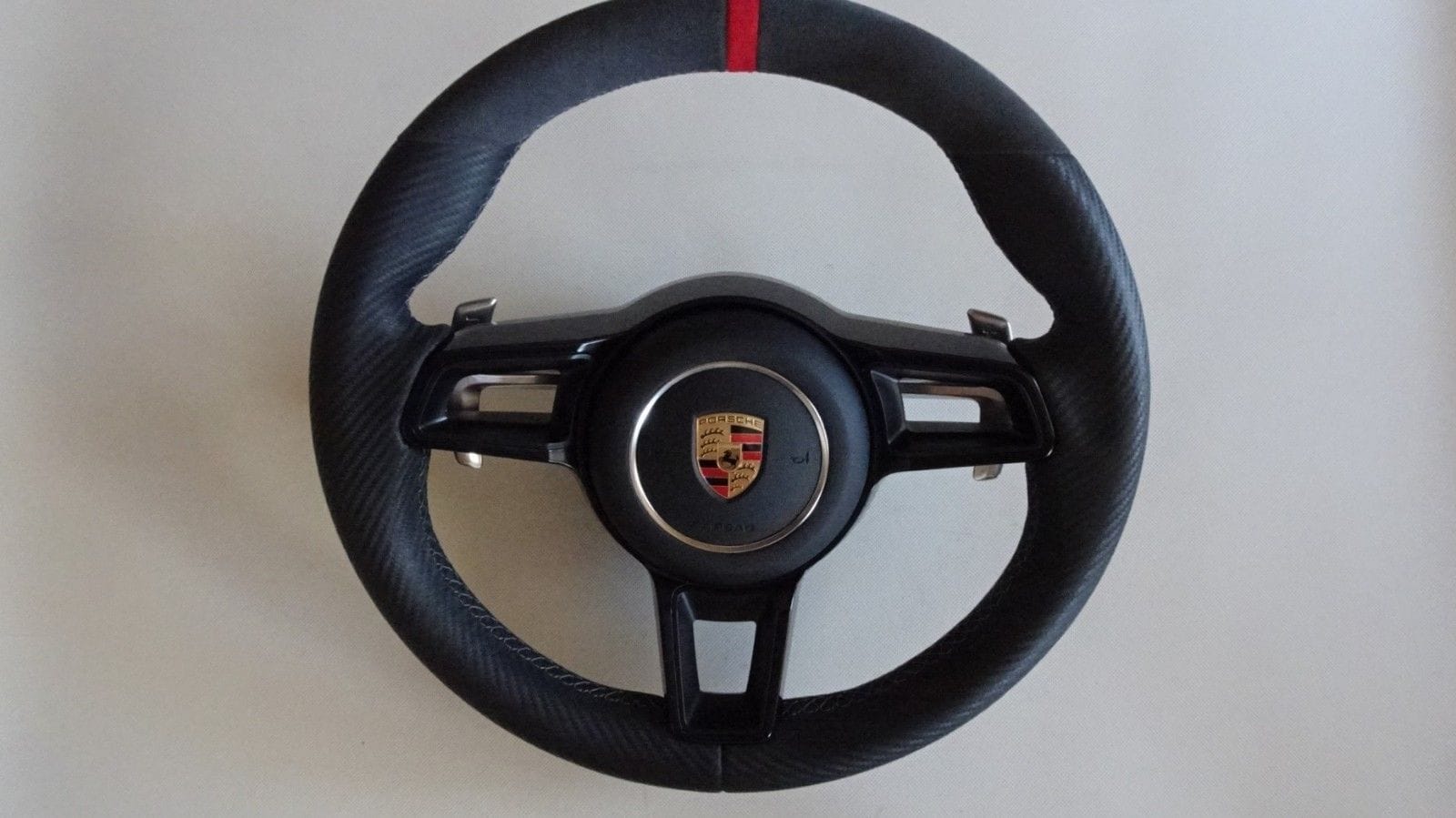 Interior/Upholstery - Alcantara/Carbon 991.2 Steering wheel upgrade (W/ Airbag) PDK - New - 2005 to 2019 Porsche 911 - Spring, TX 77386, United States