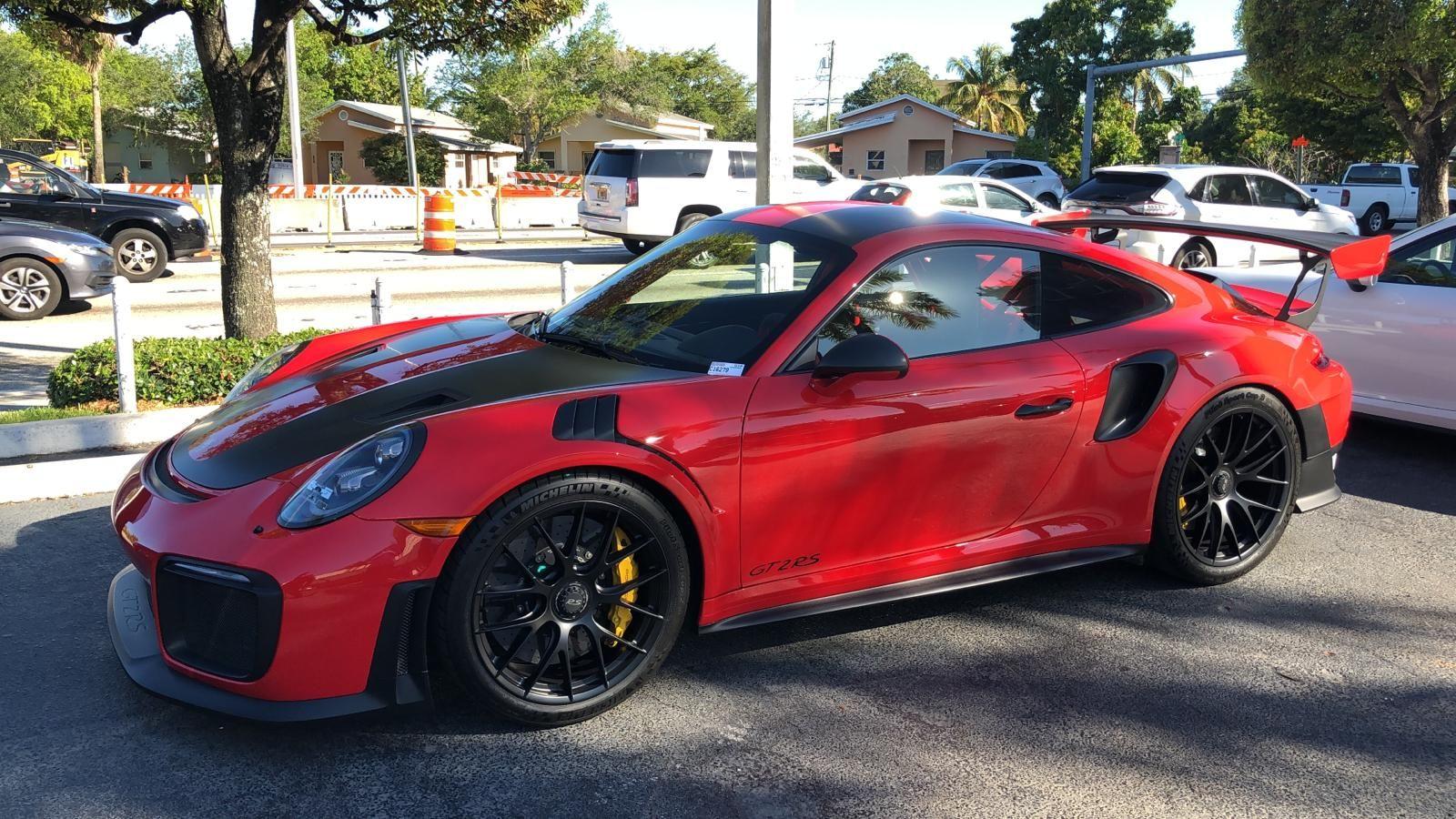 2018 Porsche GT2 - 2018 GT2 RS TRACK READY - Used - VIN WP0AE2A91JS185132 - 3,479 Miles - Red - Miami, FL 33155, United States