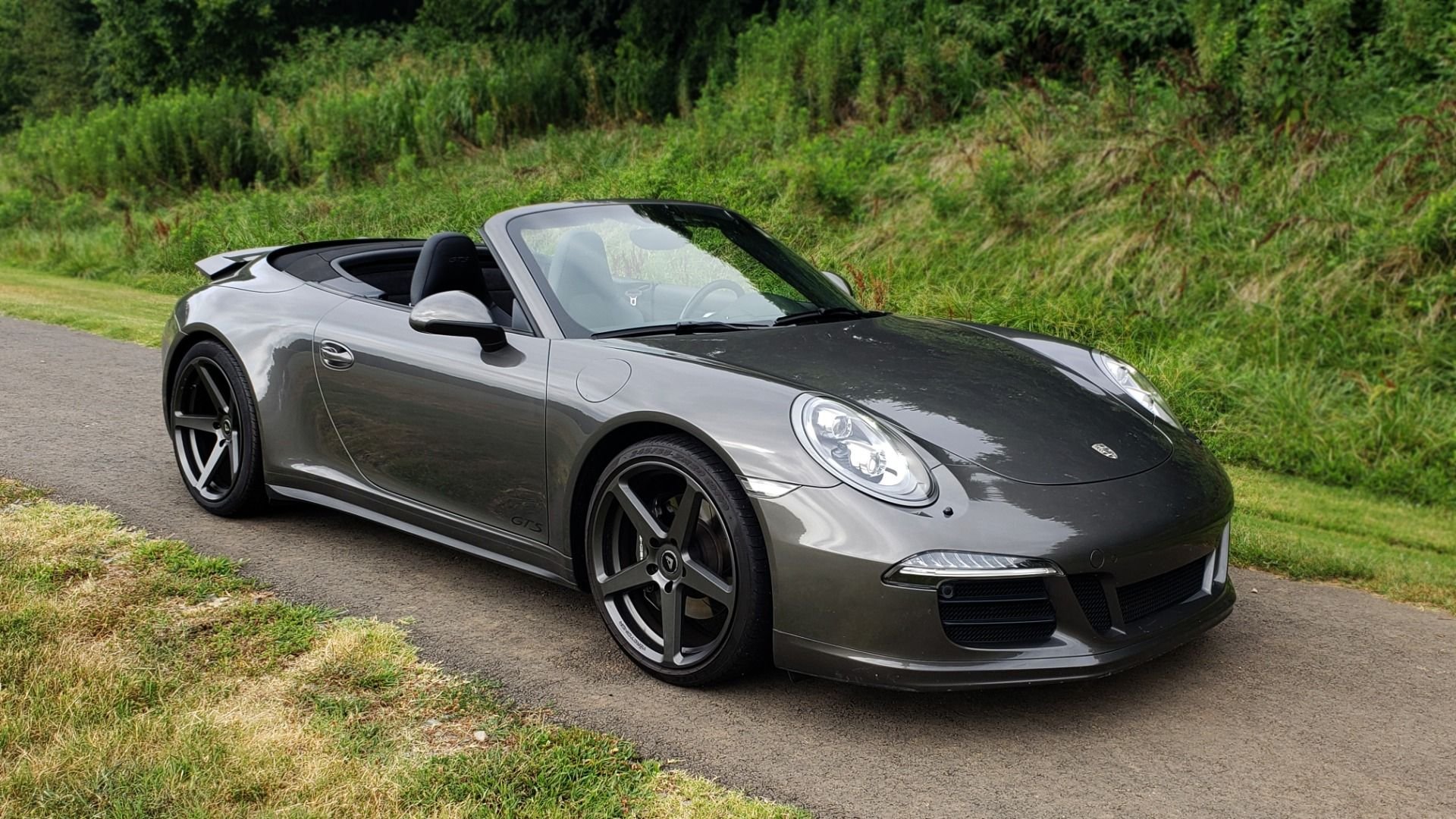 2015 Porsche 911 - 2015 Agate Grey GTS CAB - Used - VIN WP0CB2A96FS154340 - 31,650 Miles - 6 cyl - 2WD - Automatic - Convertible - Gray - Charlotte, NC 28078, United States