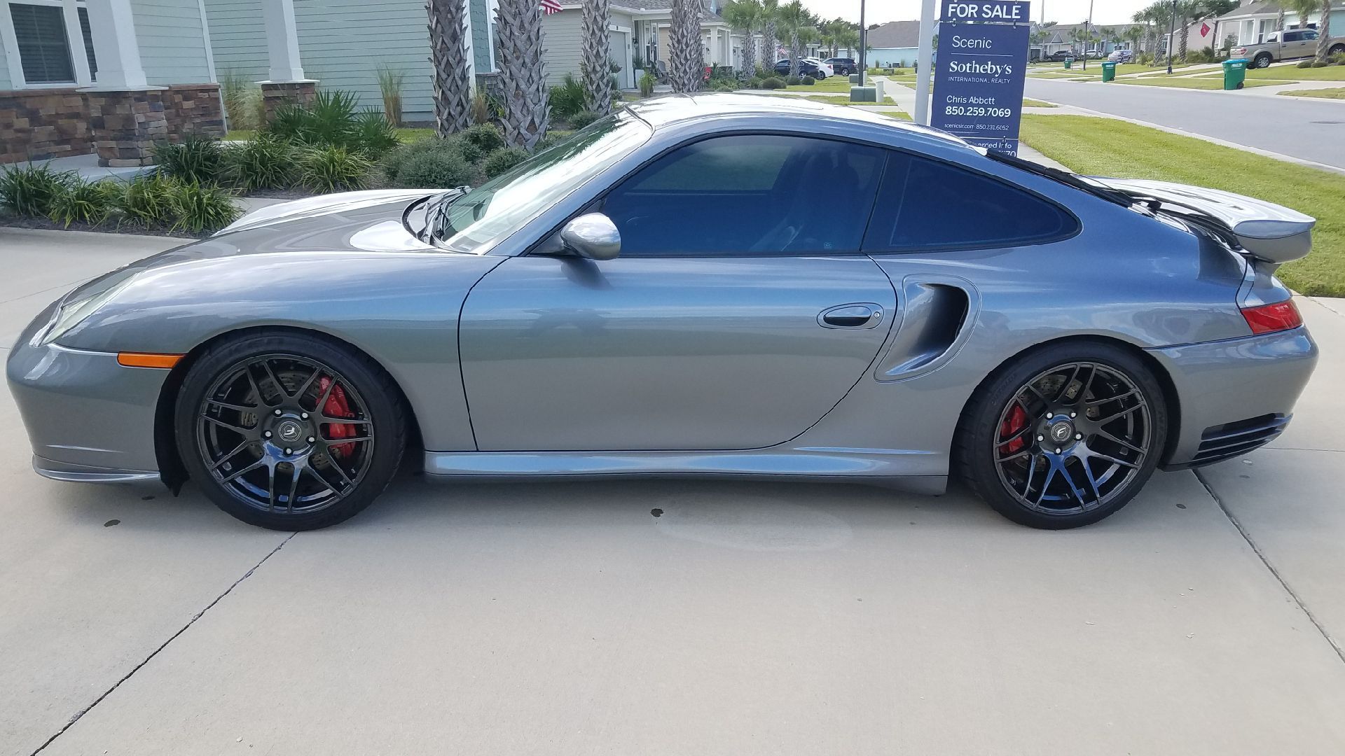 2003 Porsche 911 - 2003 996 Turbo with Factory Aero Kit For Sale - Used - VIN WP0AB299X3S686424 - 64,600 Miles - 6 cyl - AWD - Manual - Coupe - Gray - Panama City Beach, FL 32413, United States