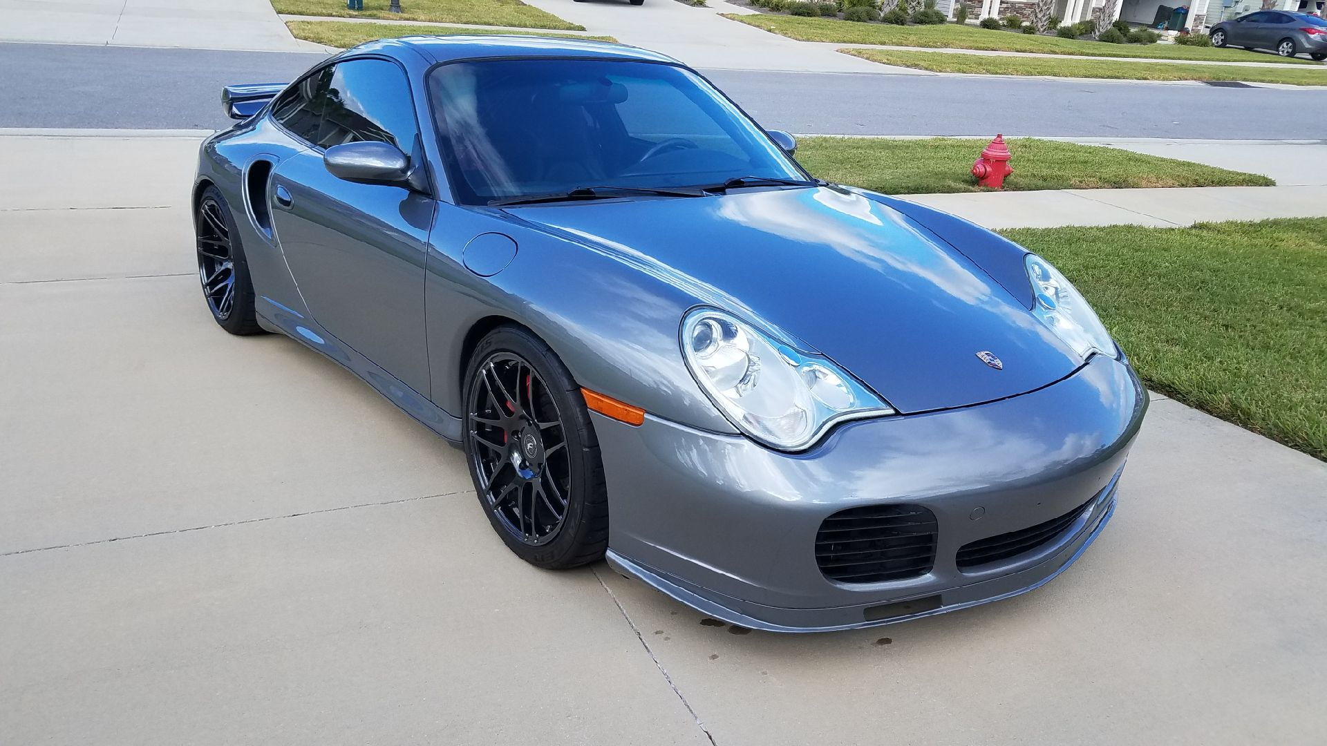 2003 Porsche 911 - 2003 996 Turbo with Factory Aero Kit For Sale - Used - VIN WP0AB299X3S686424 - 64,600 Miles - 6 cyl - AWD - Manual - Coupe - Gray - Panama City Beach, FL 32413, United States