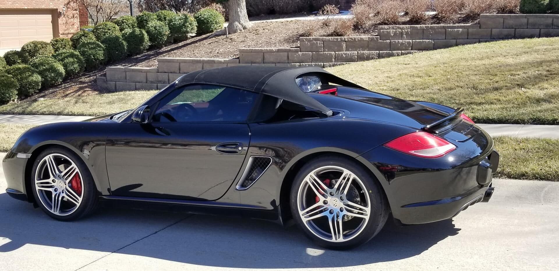 2011 Porsche Boxster - 2011 Porsche Boxster Spyder - Used - VIN WP0CB2A8XBS745529 - 44,600 Miles - 6 cyl - 2WD - Automatic - Convertible - Black - Omaha, NE 68116, United States