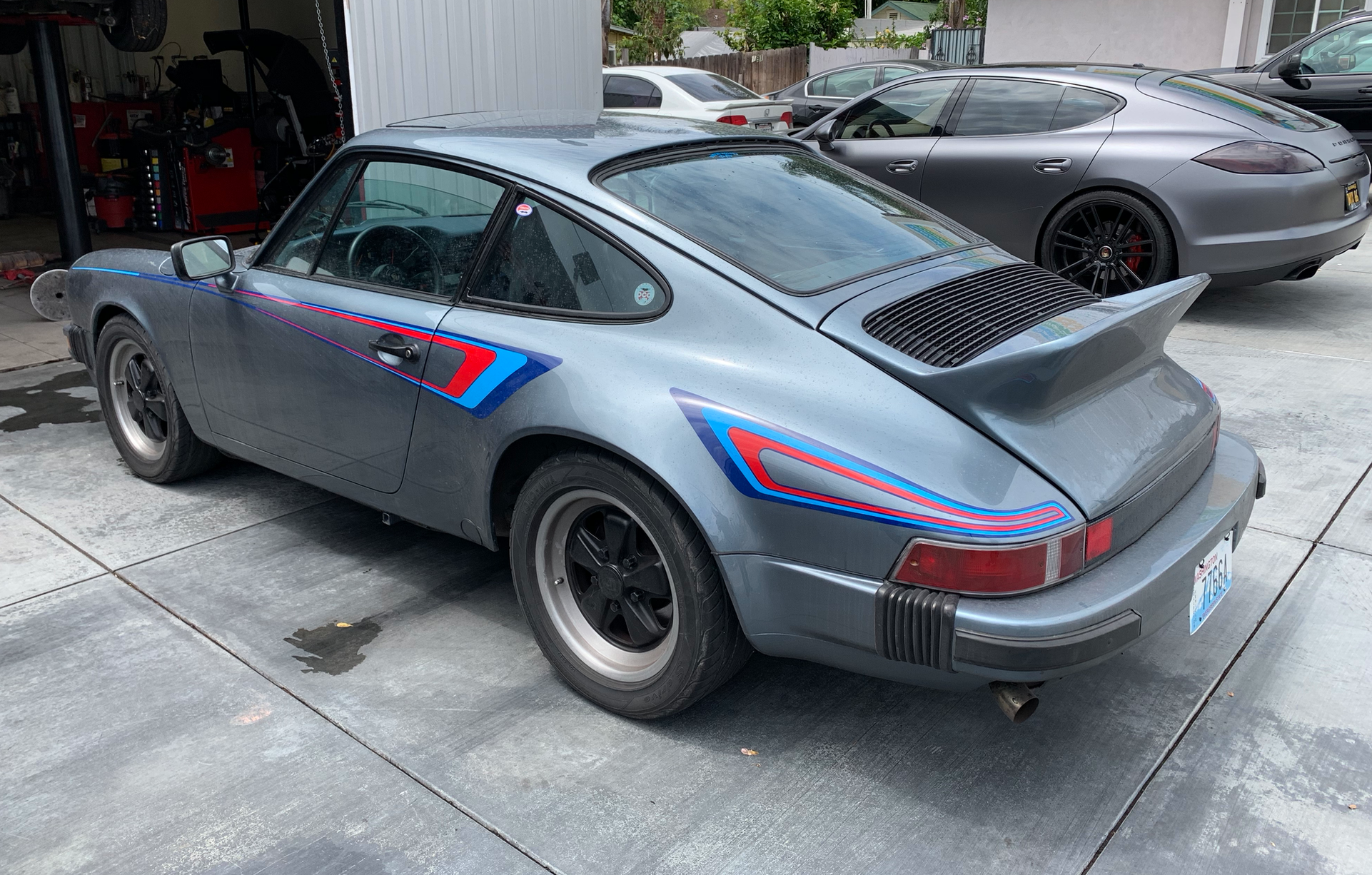 1983 Porsche 911 - 1983 911 SC Slate Blue w Martini Stripes - Used - VIN WP0AA0916DS121820 - 186,000 Miles - 6 cyl - 2WD - Manual - San Francisco, CA 94103, United States