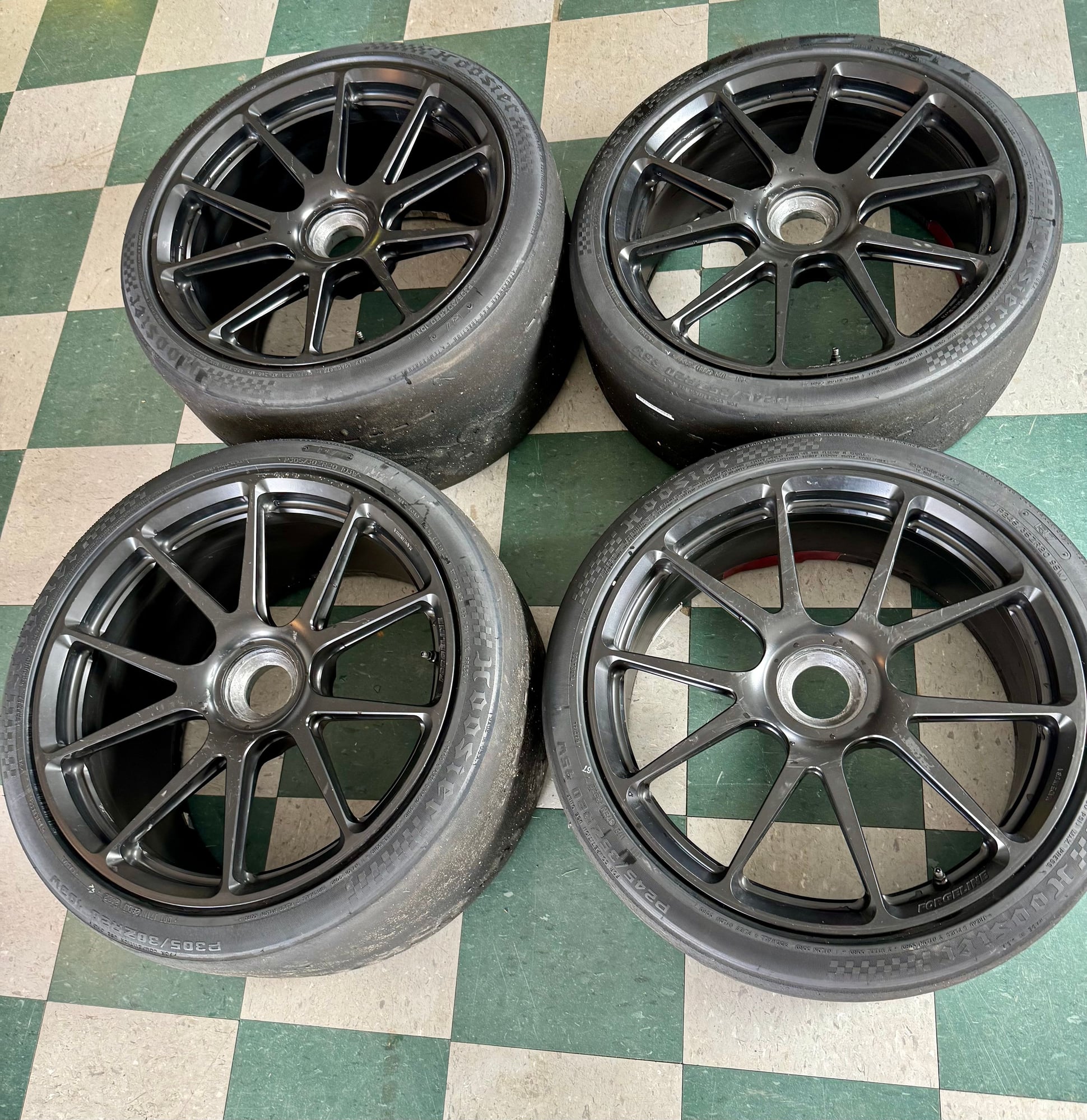 Wheels and Tires/Axles - Forgeline GE1 wheels with Hoosier sicks - Used - Portland, OR 97080, United States