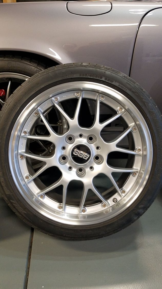 Wheels and Tires/Axles - FS NorCal -- BBS RS-GT 964/993 fitment 18's silver centers TWO full sets - Used - 1989 to 1997 Porsche 911 - Corte Madera, CA 94925, United States