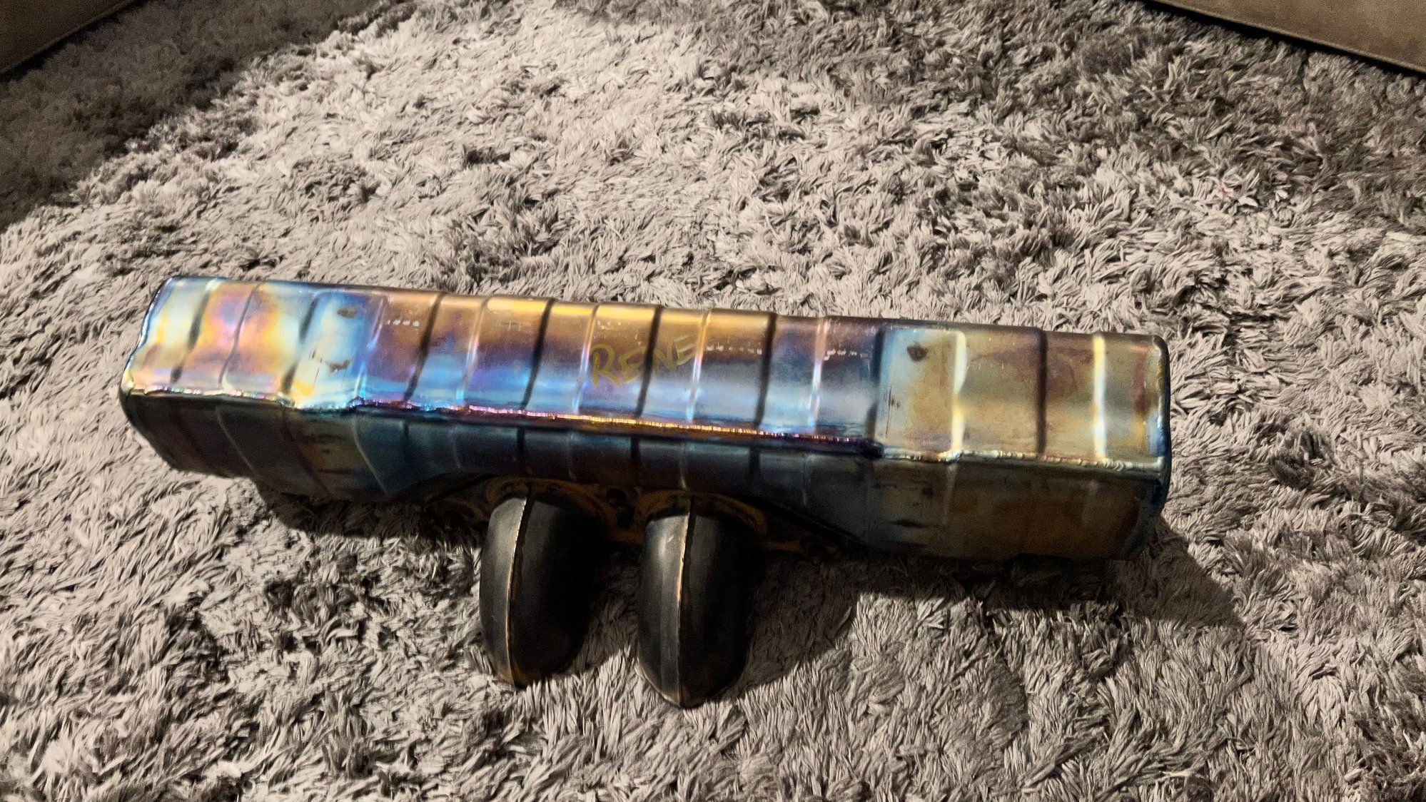 Engine - Exhaust - GT3RS Titanium Muffler - Used - All Years Porsche All Models - Chicago, IL 60607, United States