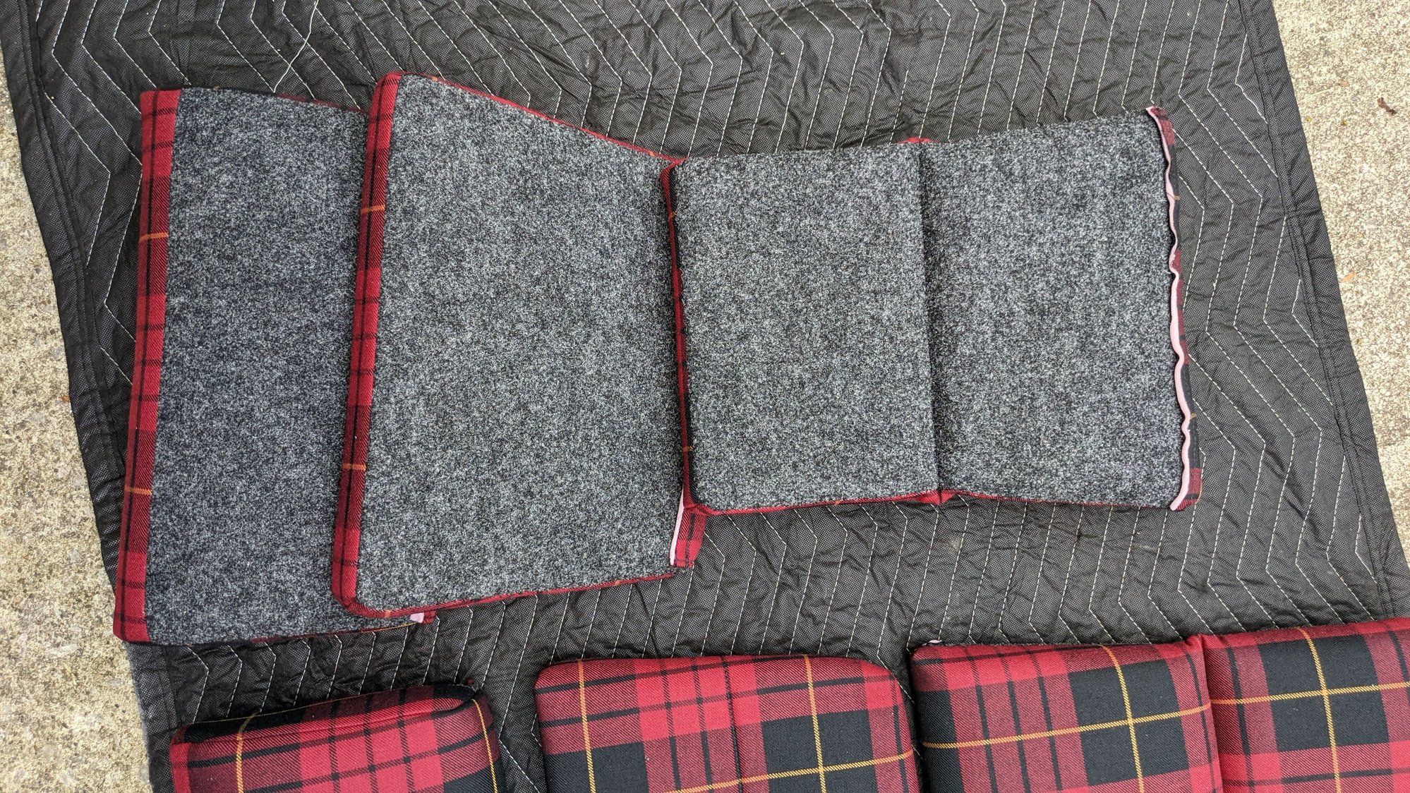 Interior/Upholstery - New tartan seat inserts/pads - New - 0  All Models - Bloomington, IN 47408, United States