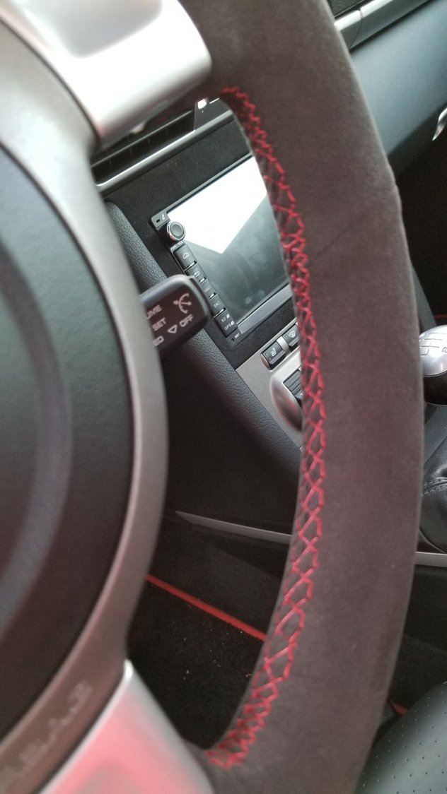 Alcantara Steering Wrap